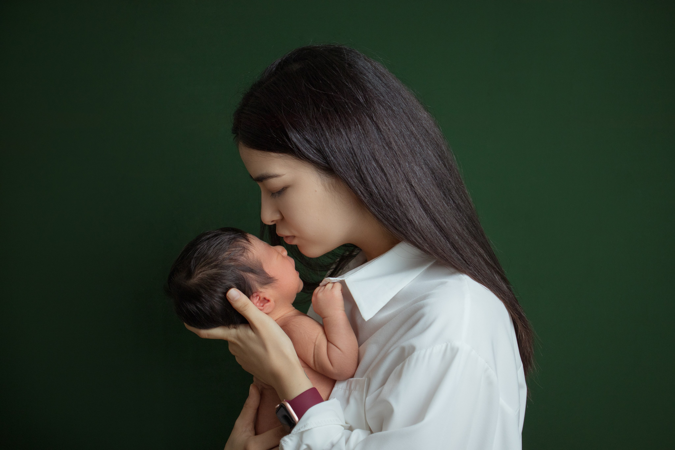 Аарон. Фотограф беременности, ньюборн и годовасиков в Корее Жанна Хан