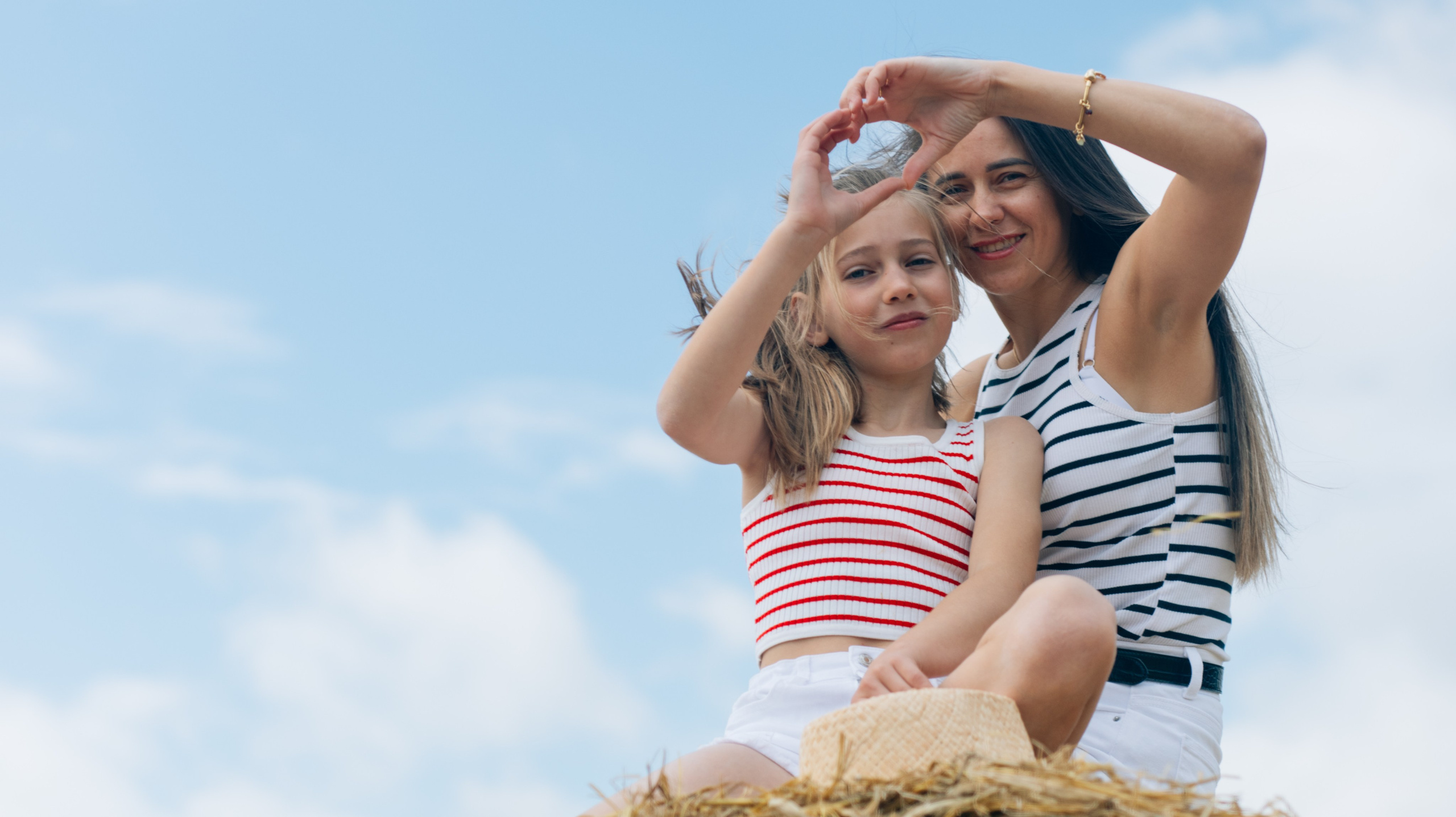 Mum and Daughter. Photographer Margarita Antonova in Naas, Co Kildare