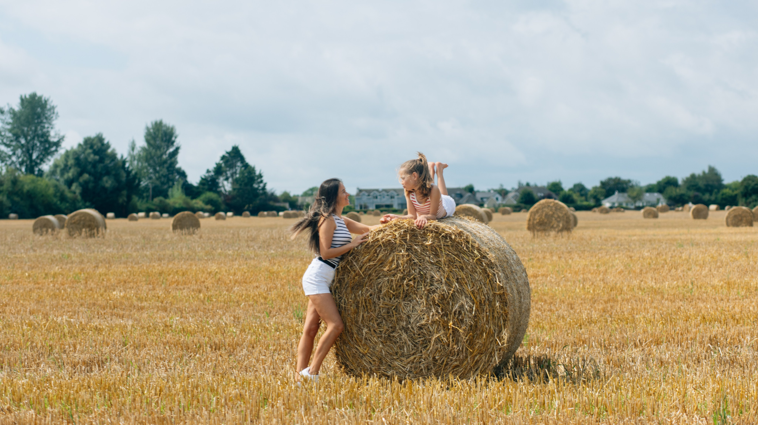 Mum and Daughter. Photographer Margarita Antonova in Naas, Co Kildare