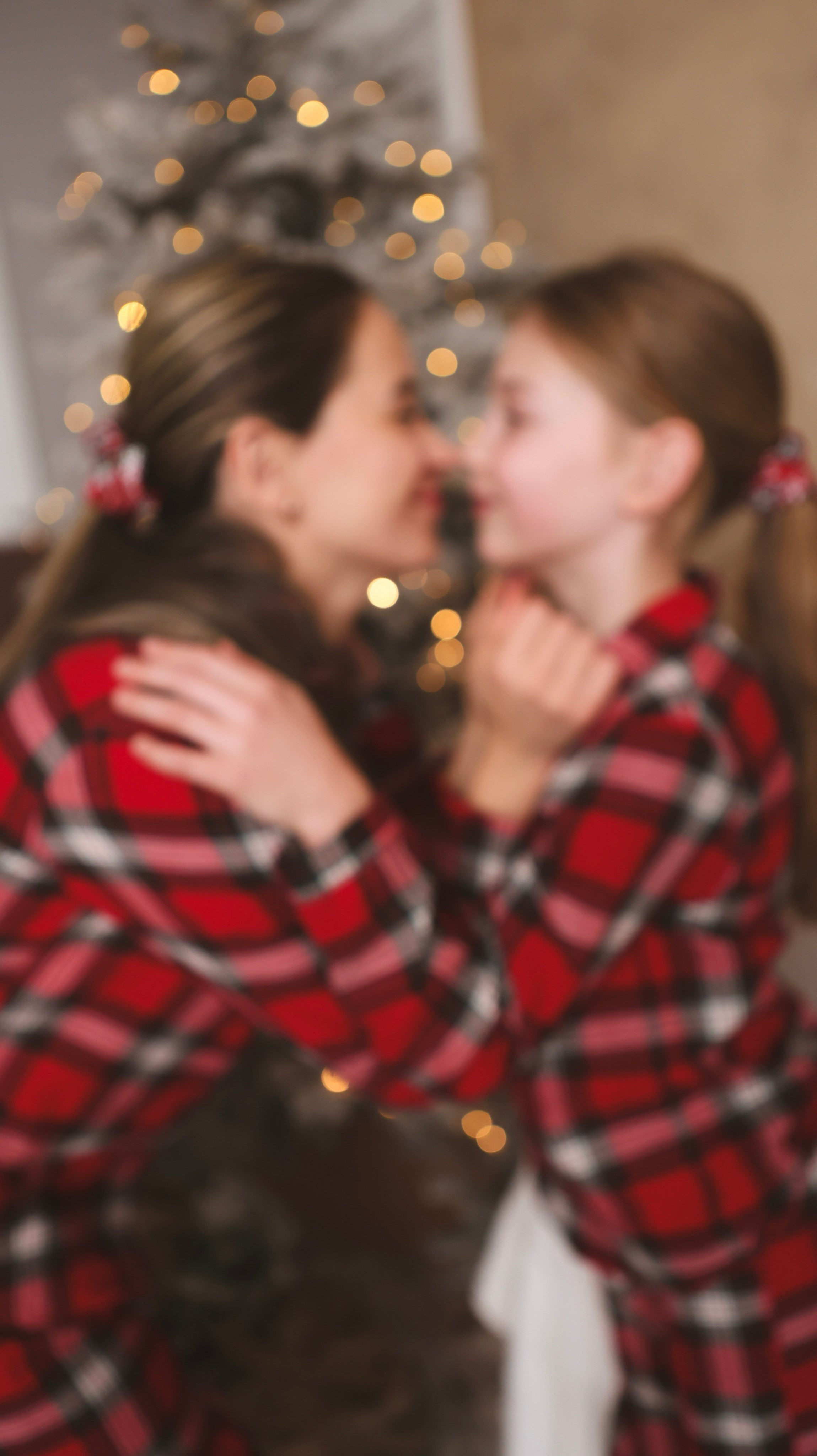 Mum and Daughter Christmas magic. Photographer Margarita Antonova in Naas, Co Kildare