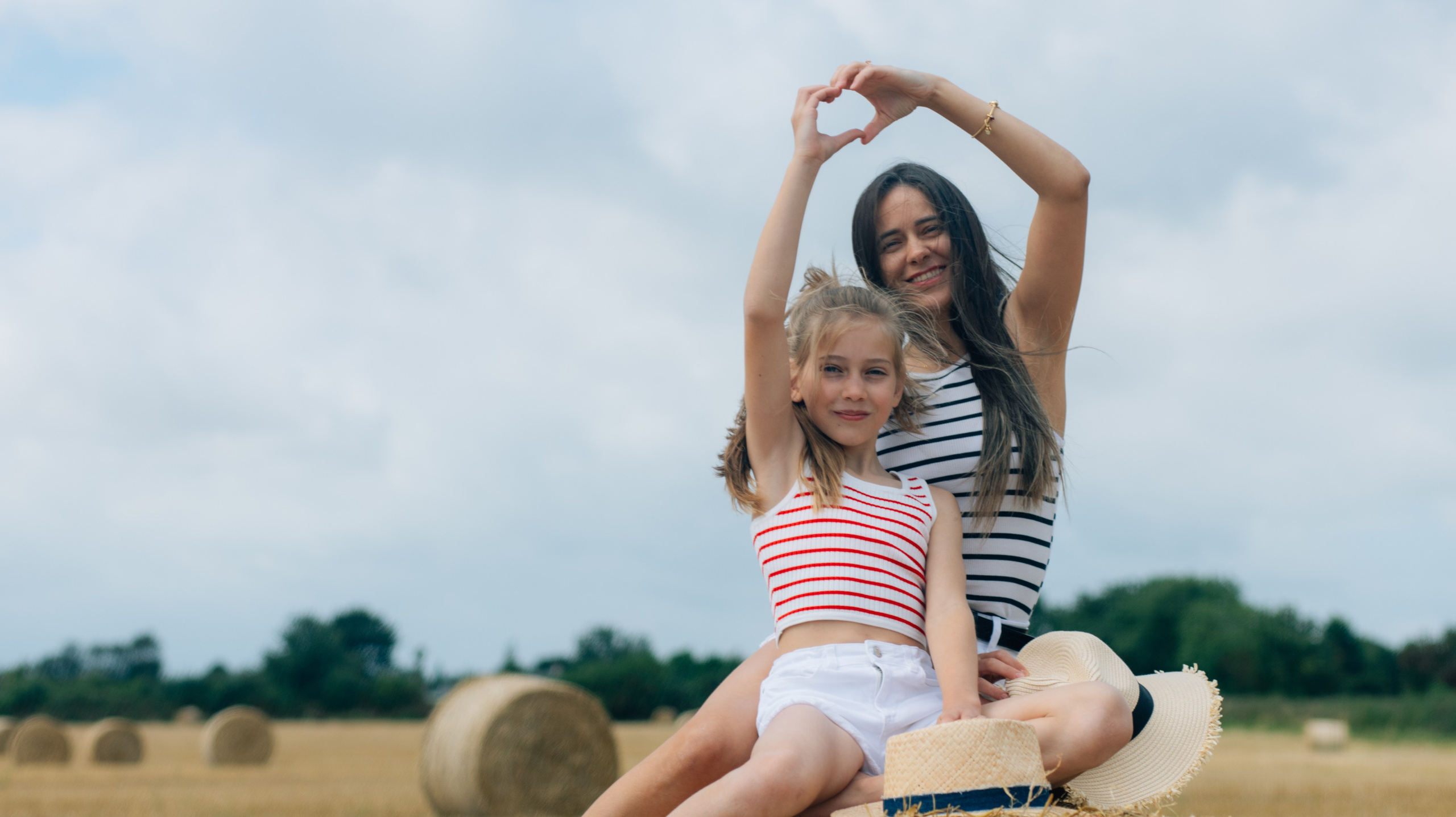 Mum and Daughter. Photographer Margarita Antonova in Naas, Co Kildare
