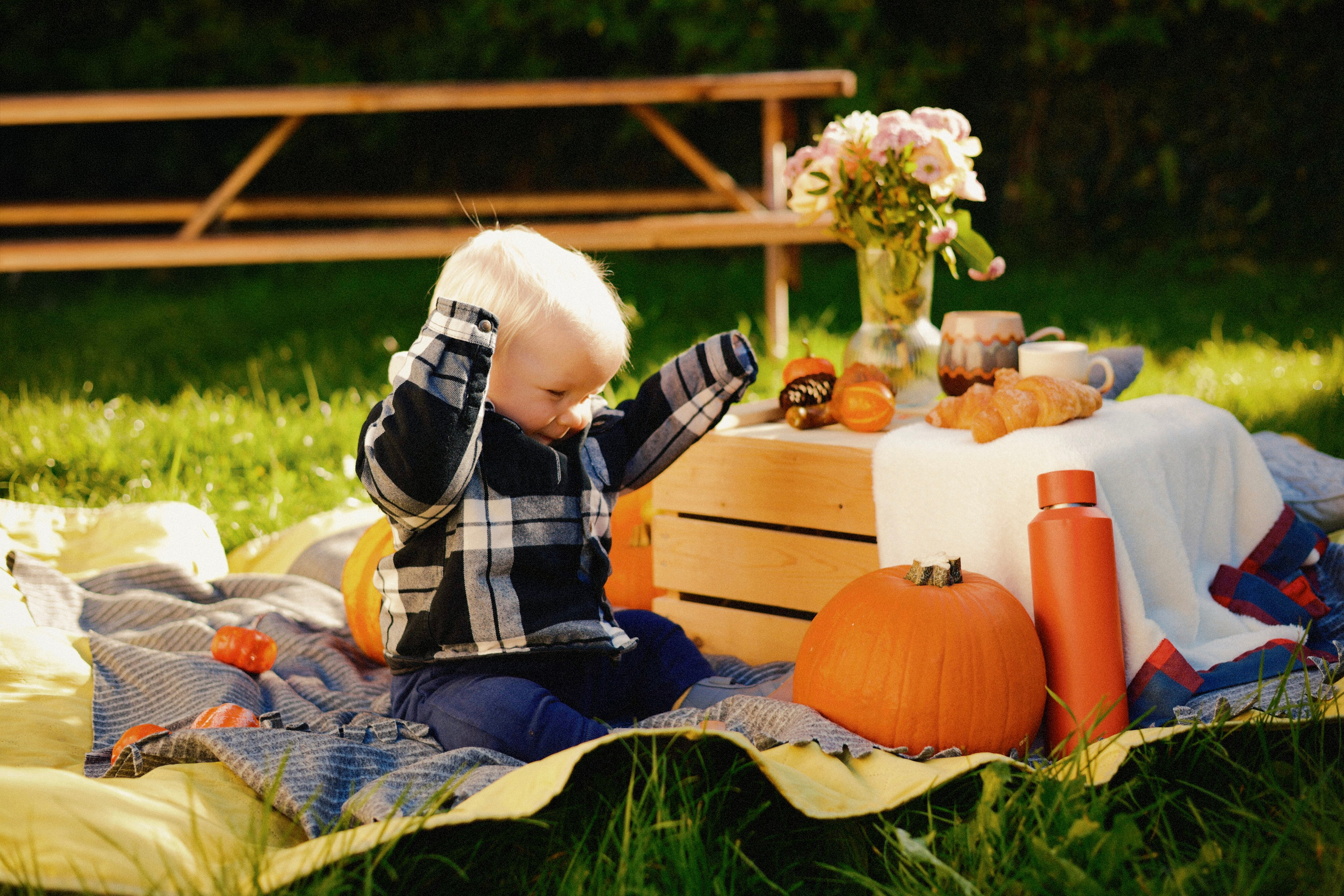 Leo’s First Autumn. Photographer Margarita Antonova in Naas, Co Kildare