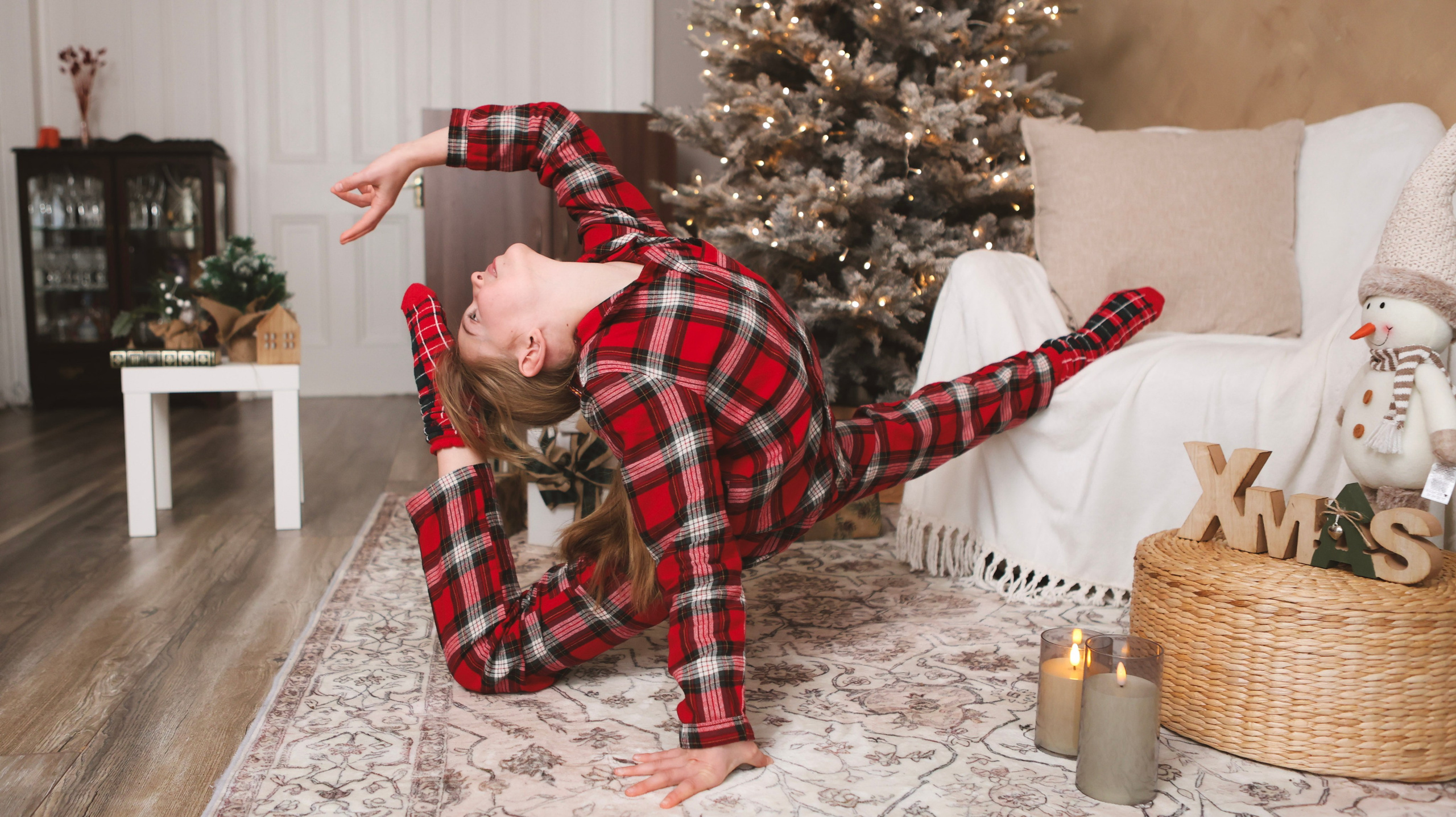 Mum and Daughter Christmas magic. Photographer Margarita Antonova in Naas, Co Kildare