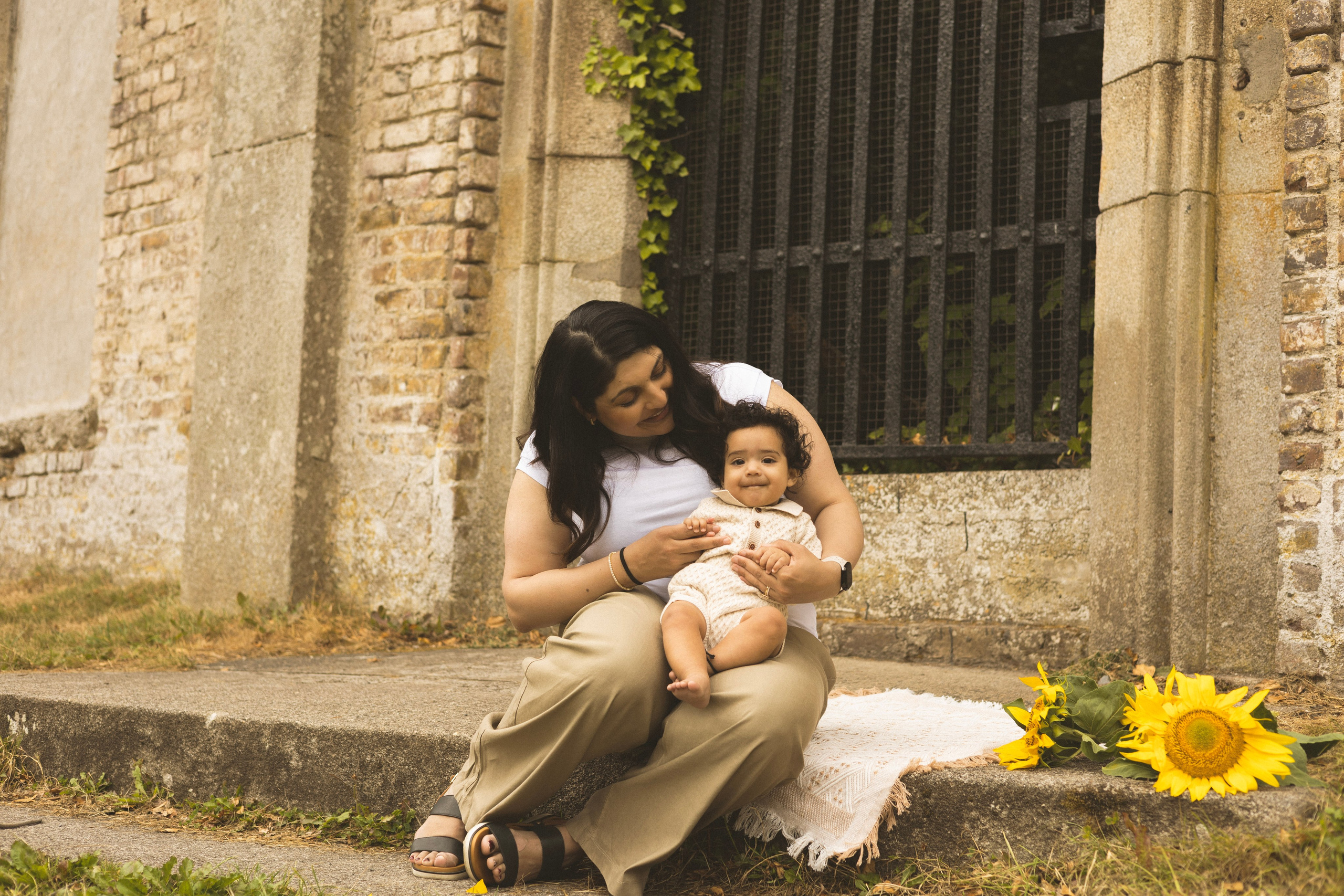 6 Months baby photoshoot