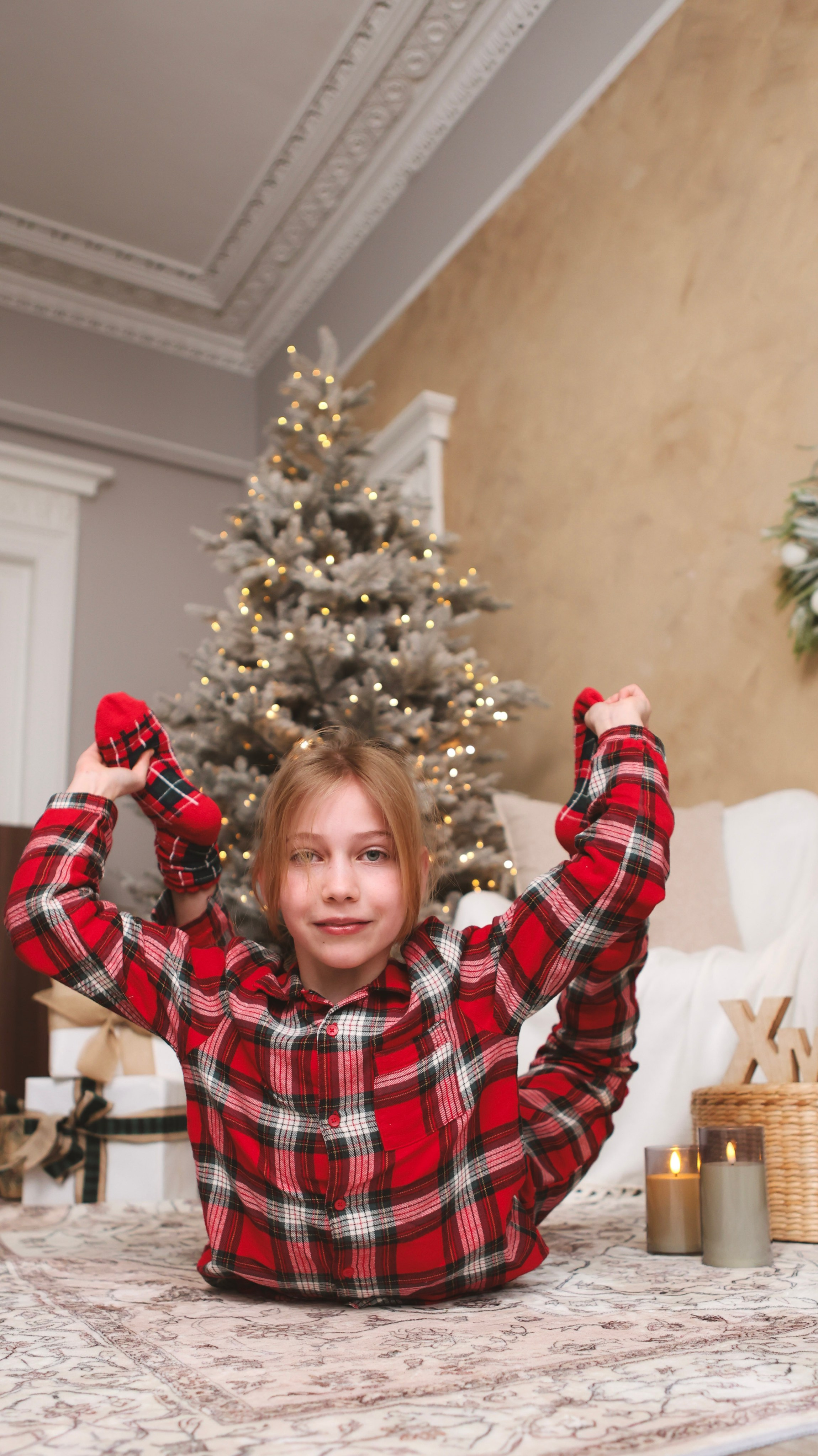 Mum and Daughter Christmas magic. Photographer Margarita Antonova in Naas, Co Kildare