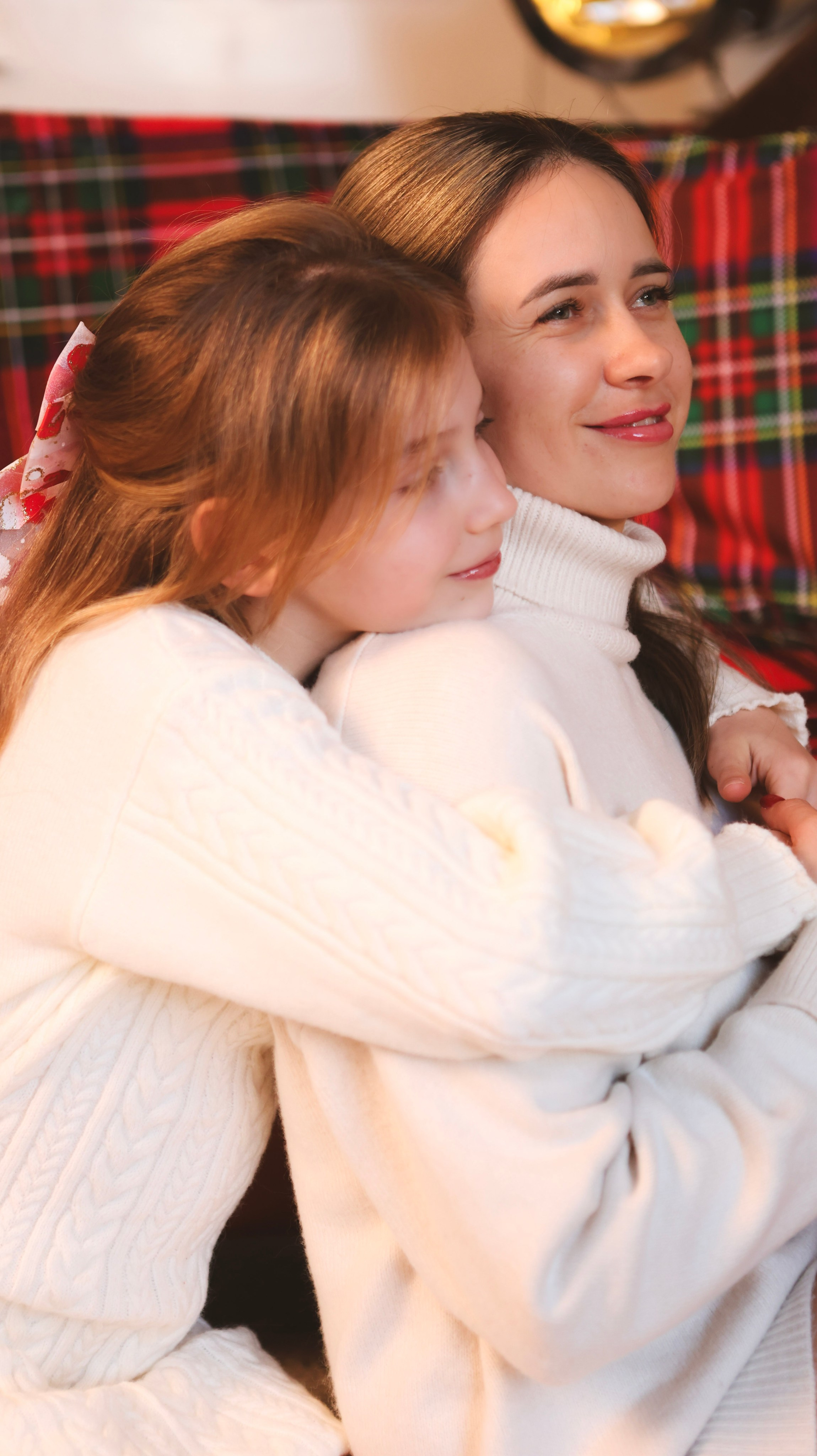 Mum and Daughter Christmas magic. Photographer Margarita Antonova in Naas, Co Kildare