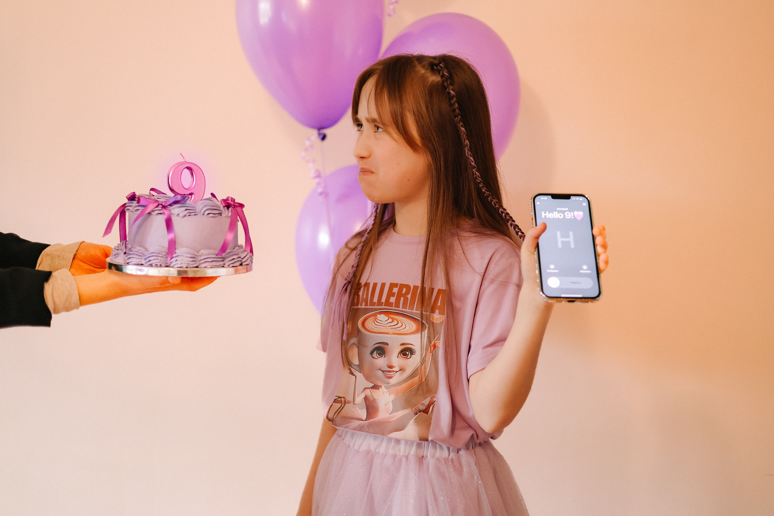 Birthday Sofia. Photographer Margarita Antonova in Naas, Co Kildare