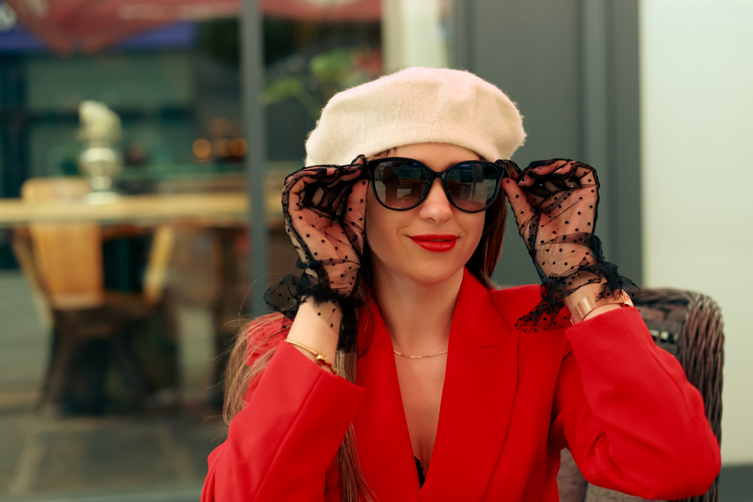 Coffee time. Photographer Margarita Antonova in Naas, Co Kildare