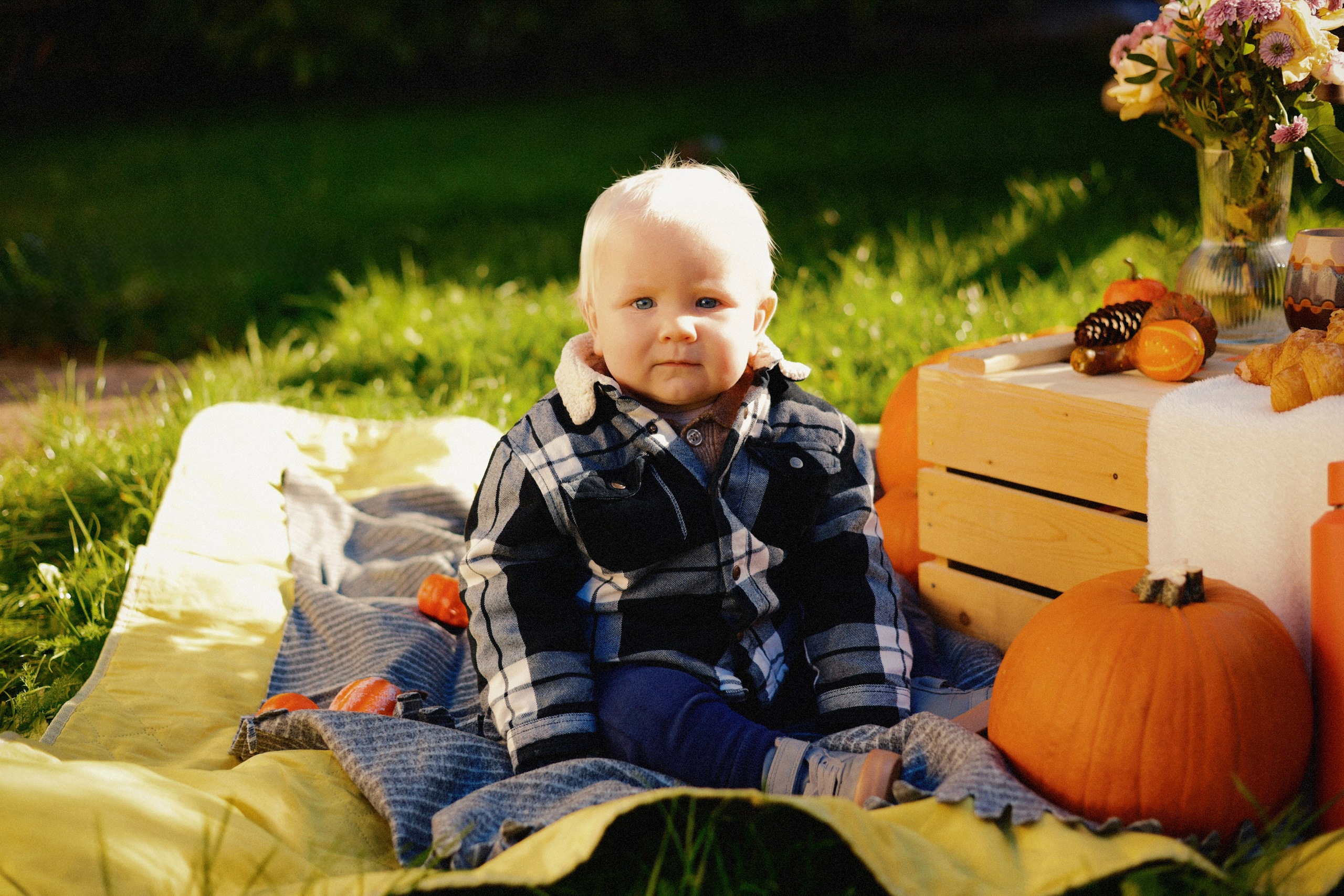 Leo’s First Autumn. Photographer Margarita Antonova in Naas, Co Kildare
