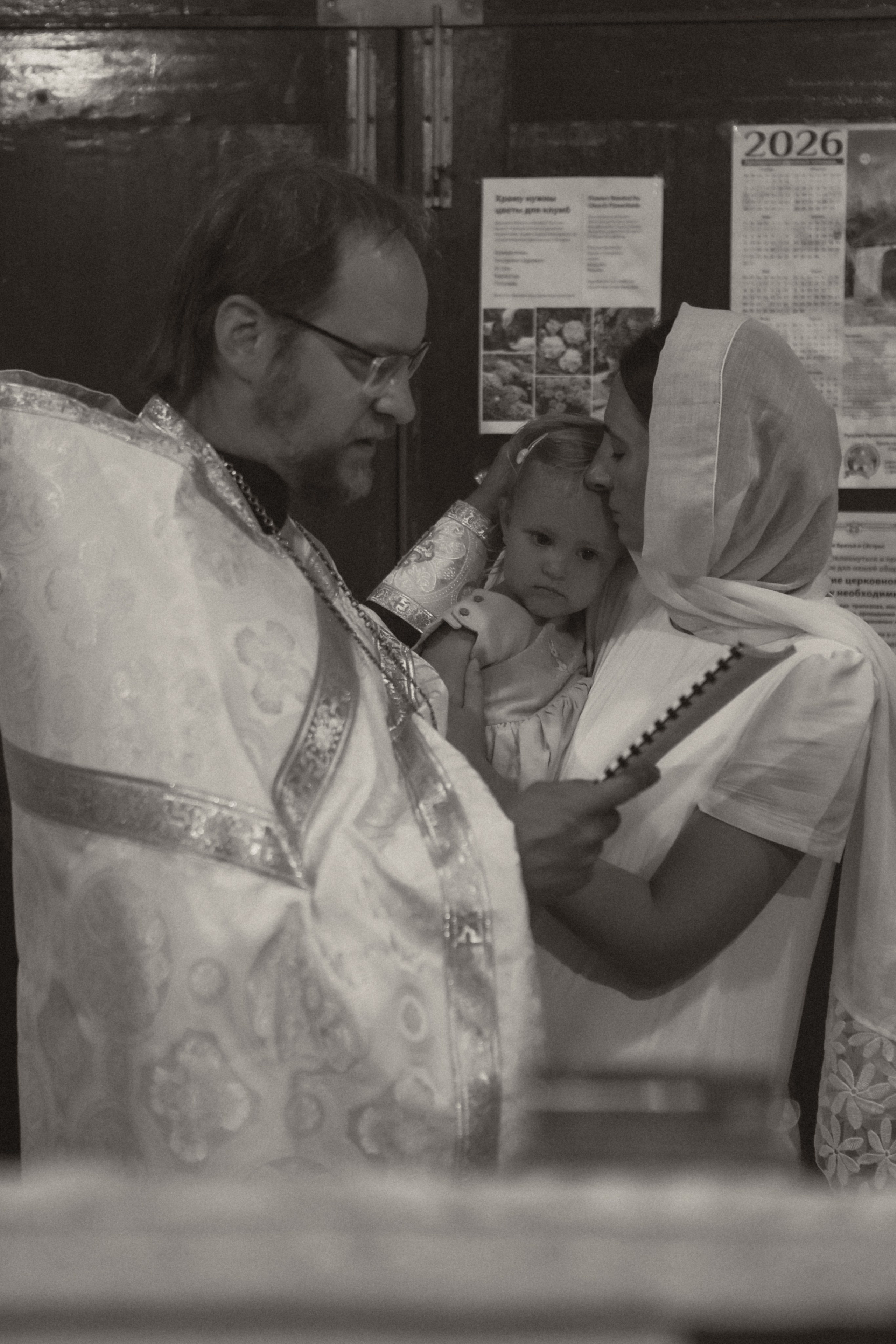 The sacrament of Gabriela Christening. Photographer Margarita Antonova in Naas, Co Kildare