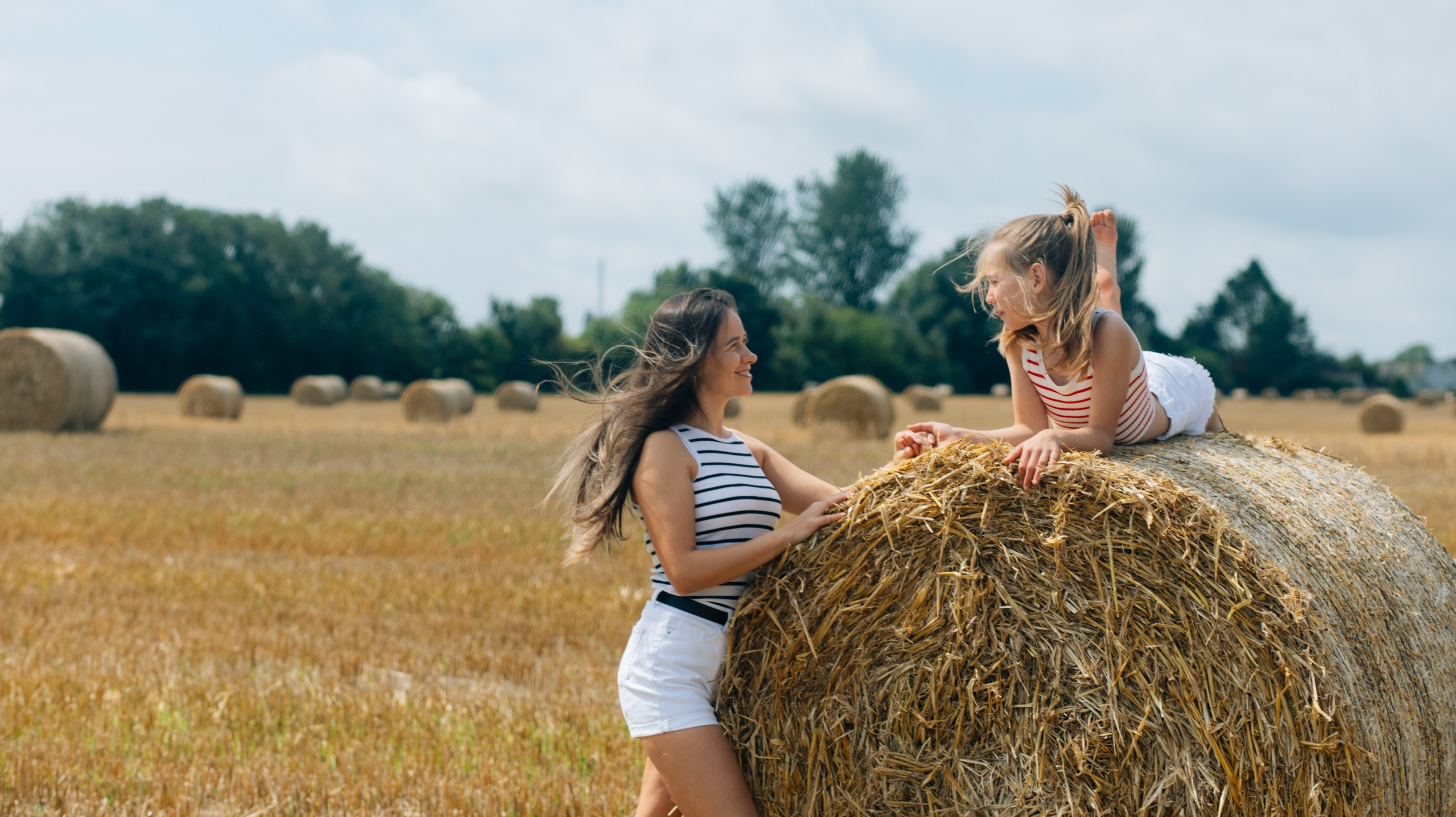 Mum and Daughter. Photographer Margarita Antonova in Naas, Co Kildare