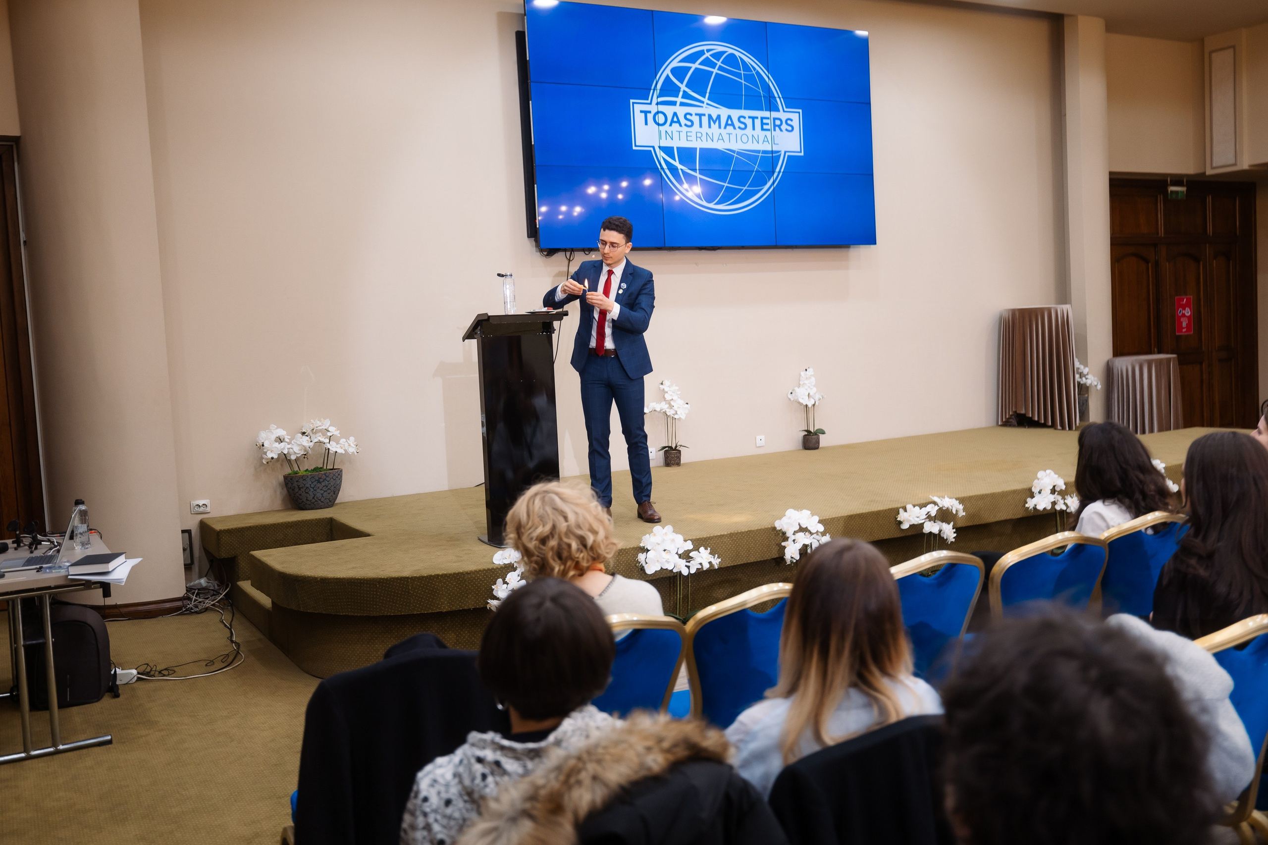 Toastmasters Conference. Marius Ciocan