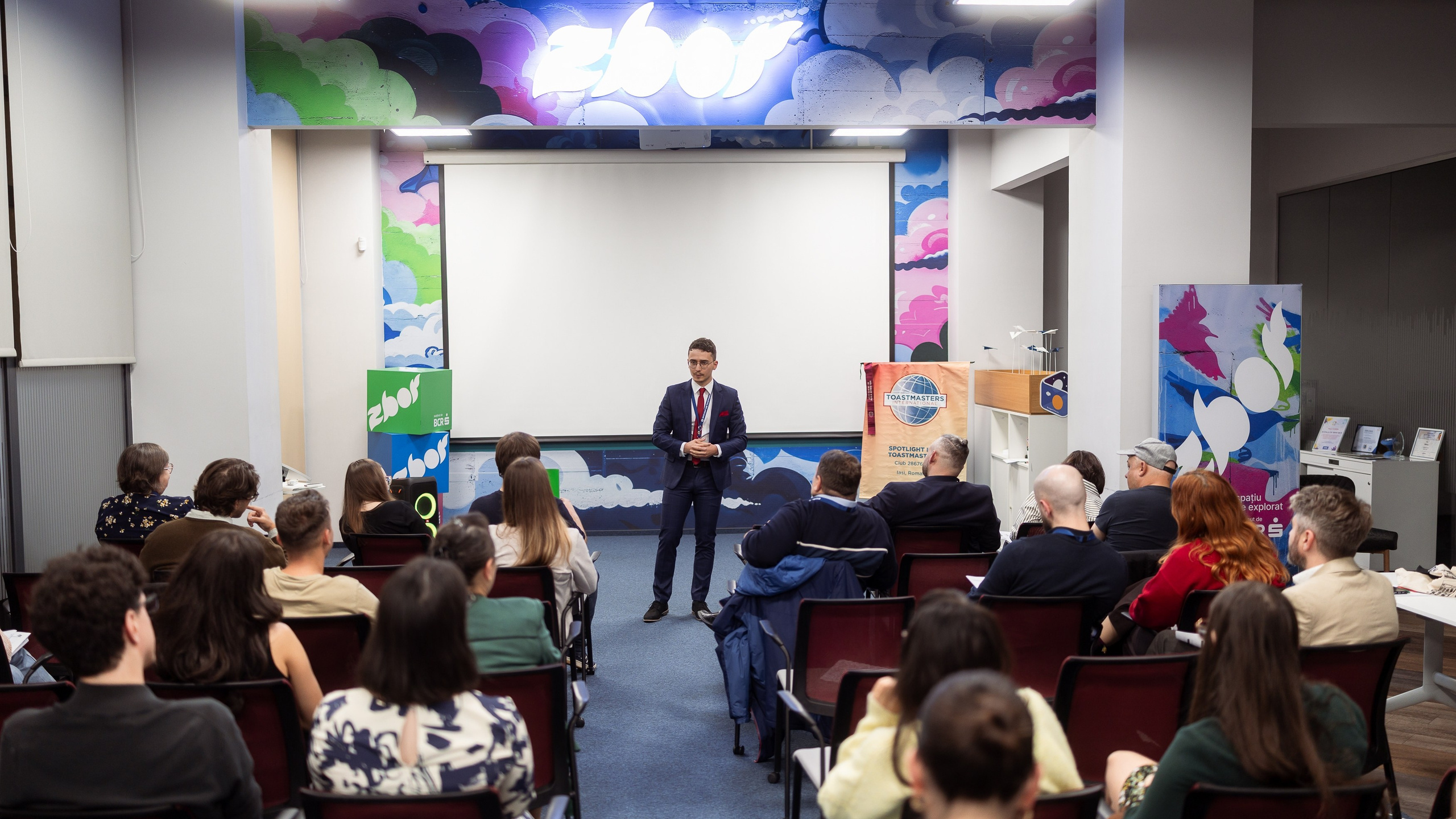 Toastmasters. Marius Ciocan