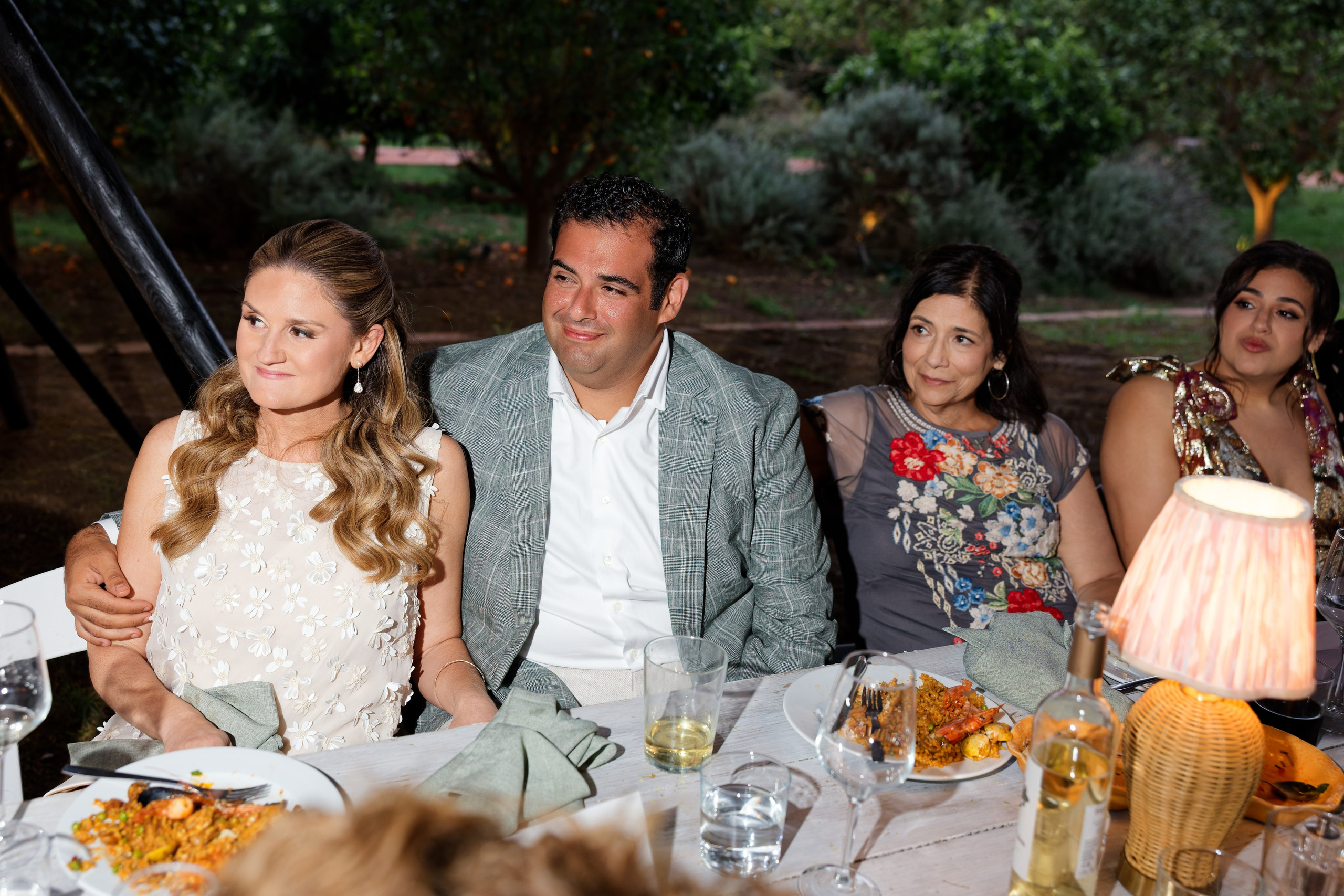 Welcome dinner of Gracie & Joe at Gran Villa Rosa