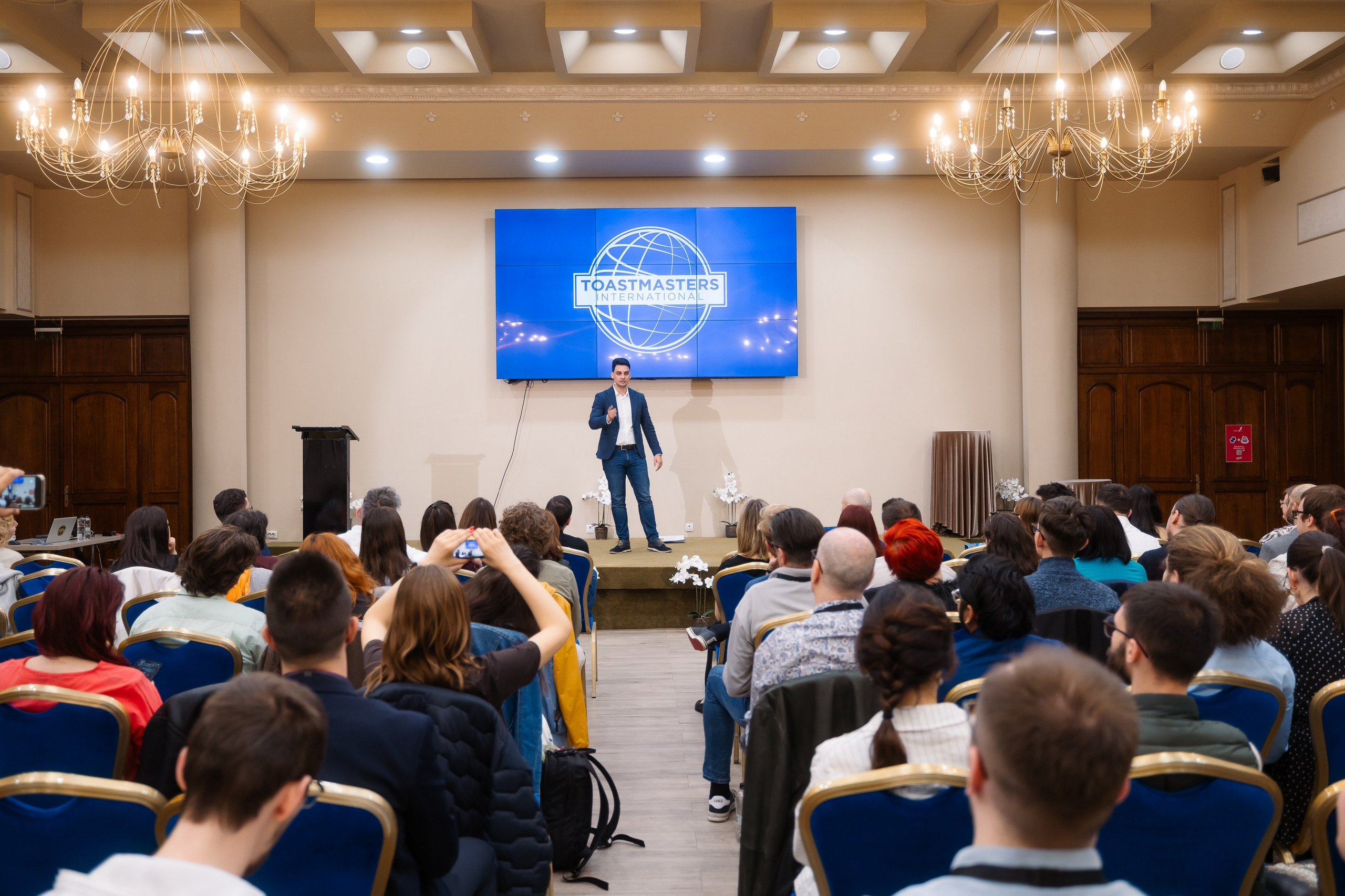 Toastmasters Conference. Marius Ciocan