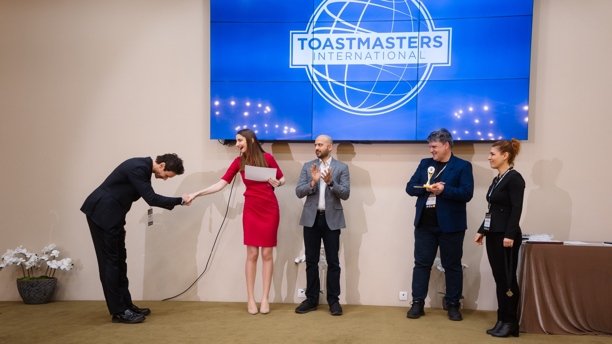 Toastmasters Conference. Marius Ciocan