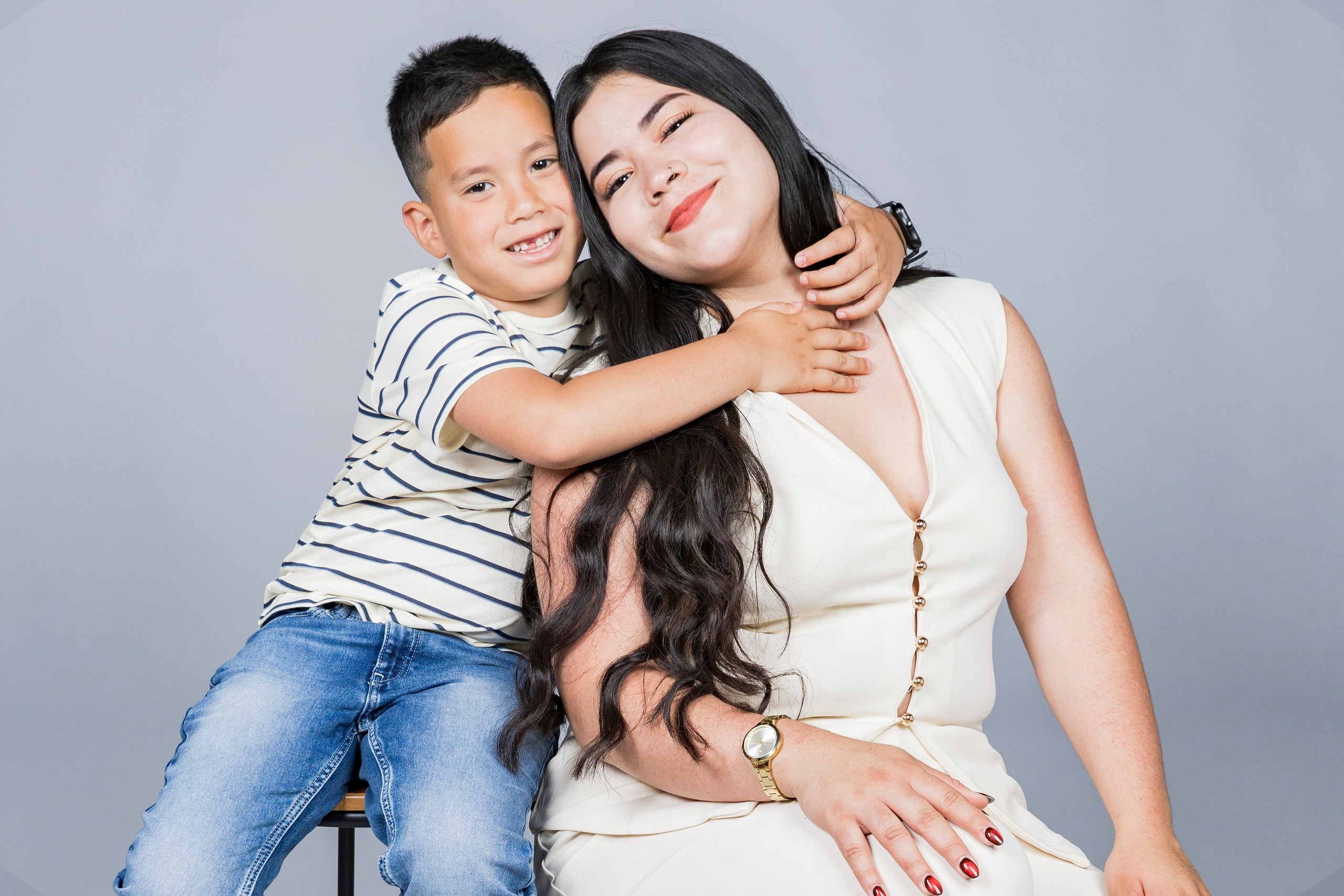 Fotografía Familiar en Madrid - Rainbox. Rainbox Estudio de Fotografía