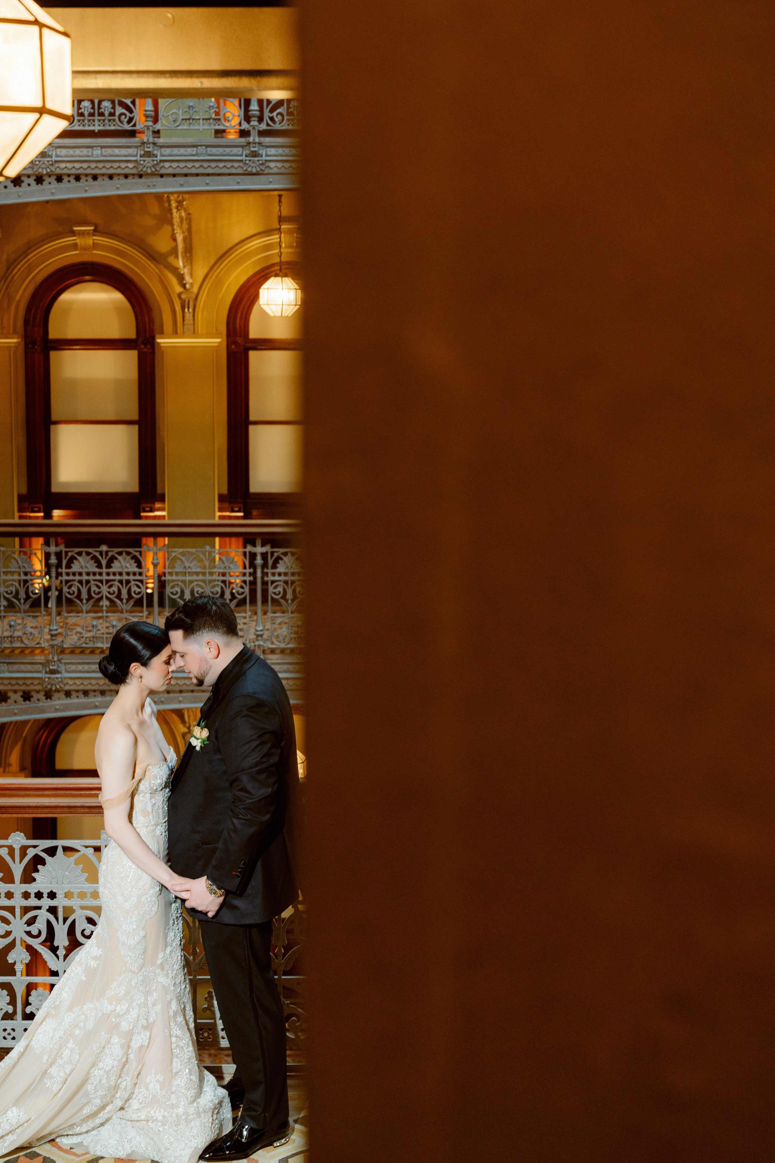 Monique and Robert’s Elegant Wedding at the Beekman Hotel. Wedding photographer and videographer New York | New Jersey