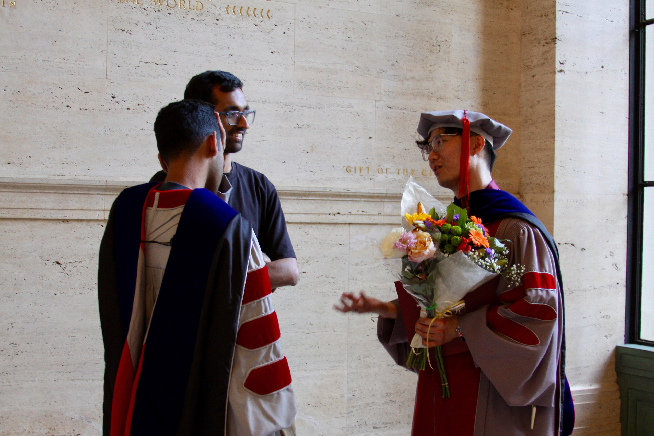 PhD graduation with Elton. Kelly Sang, graduation and portrait photographer in Boston