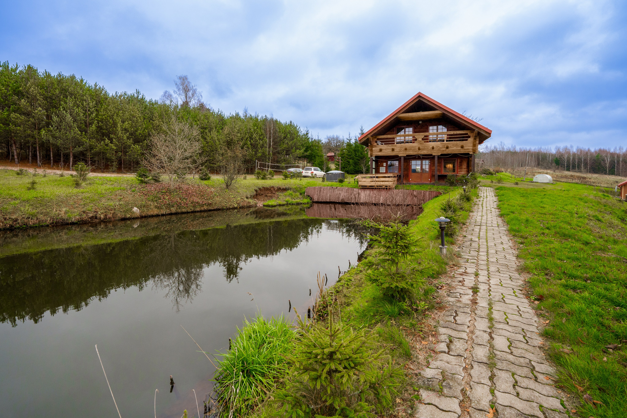 Trakų raj. sodyba. Elina Sapiega fotografė Vilniuje