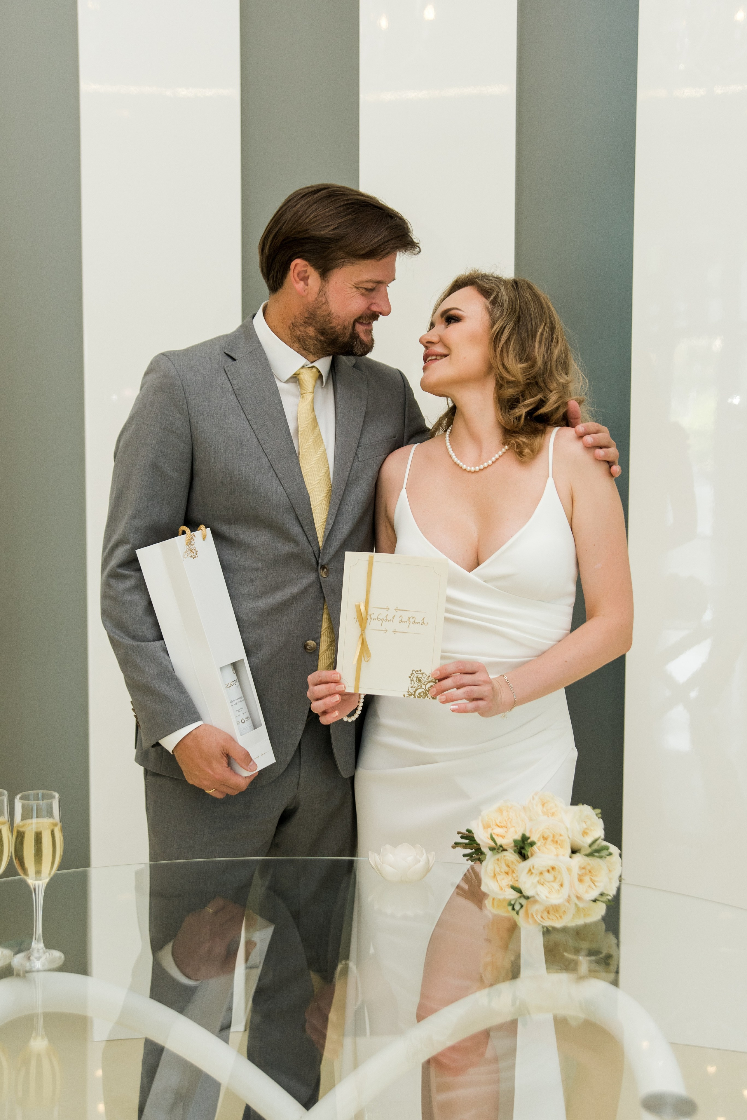 Official Marriage in Tbilisi — UK/Russia D & A. Арт Ивент Студио — Свадьбы и мероприятия в Грузии 💜