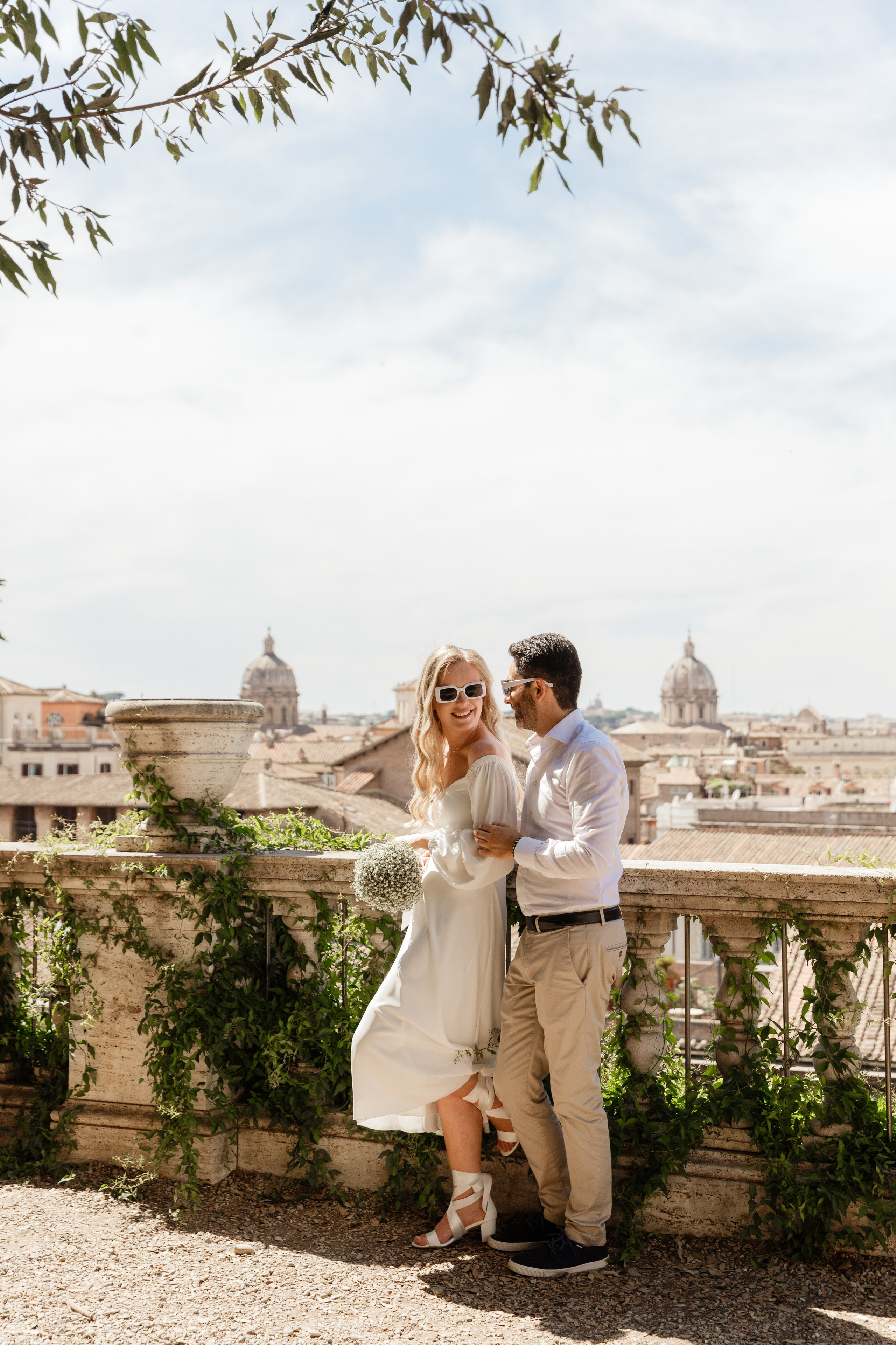 Elopement in Rome. Andrea and Maria. Photorome.com
