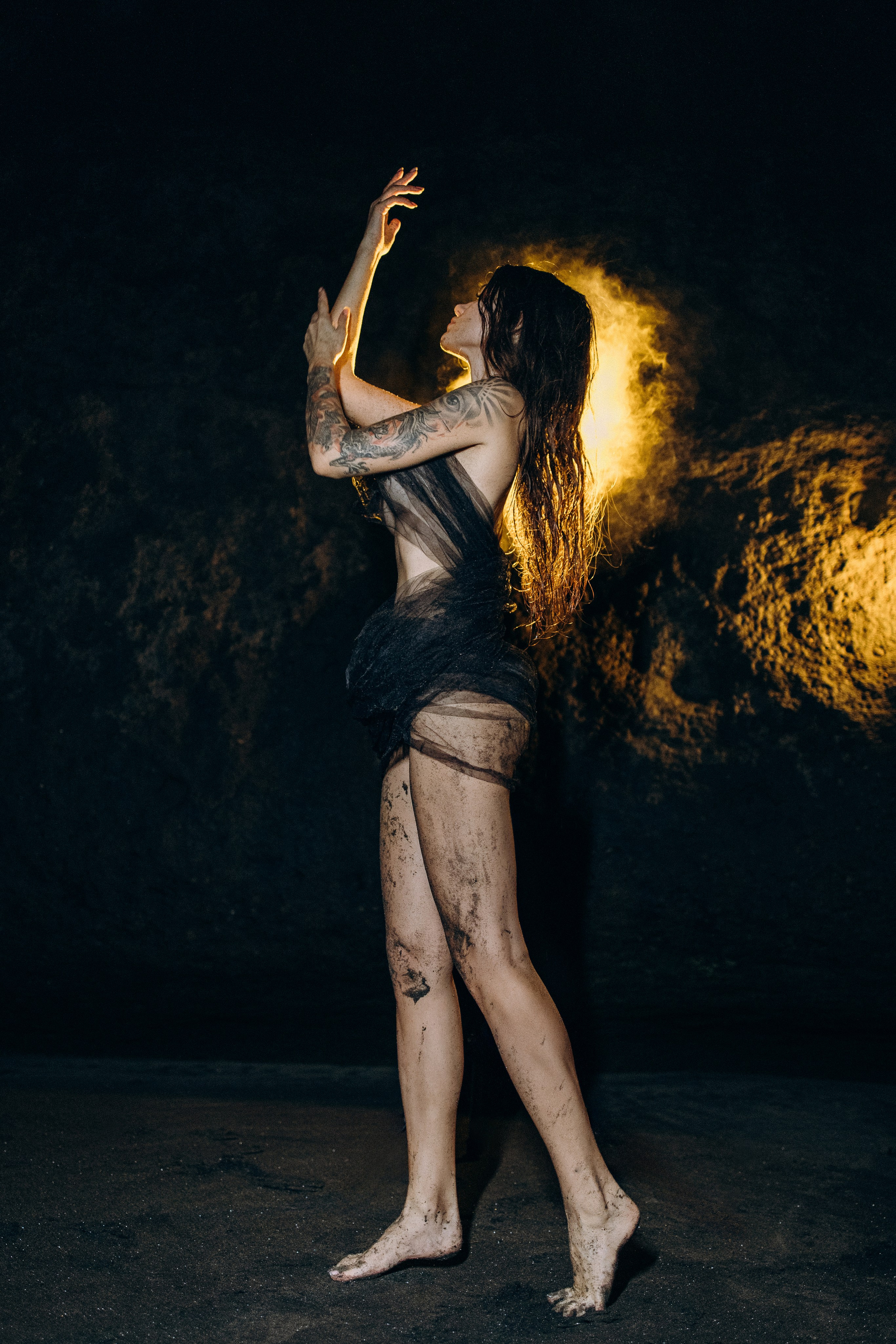 Black Angel. Профессиональный фотограф Нурмиева Вероника