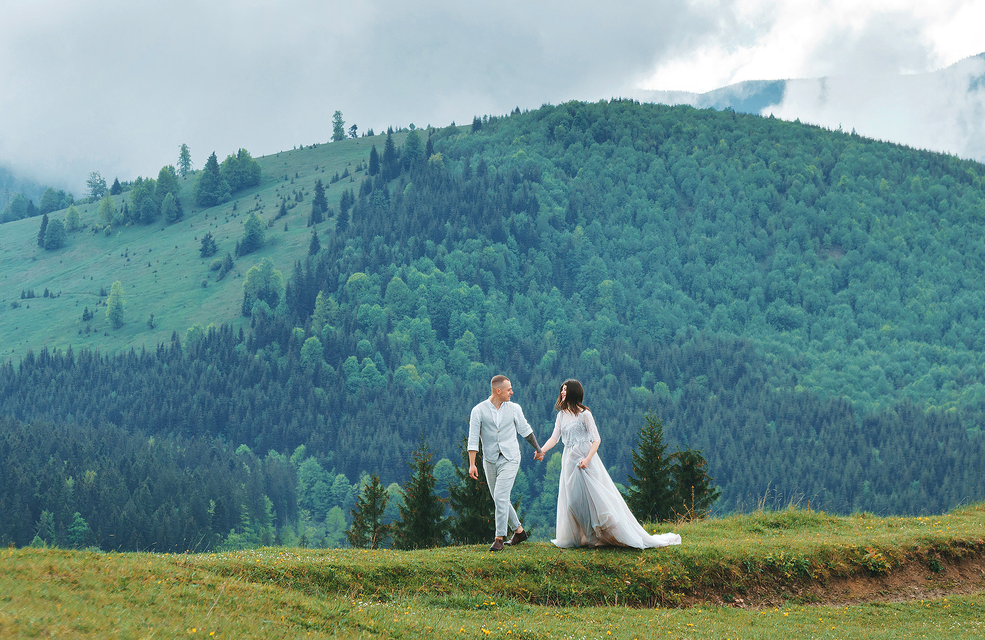 Фотосессия влюбленной пары в Ирландии