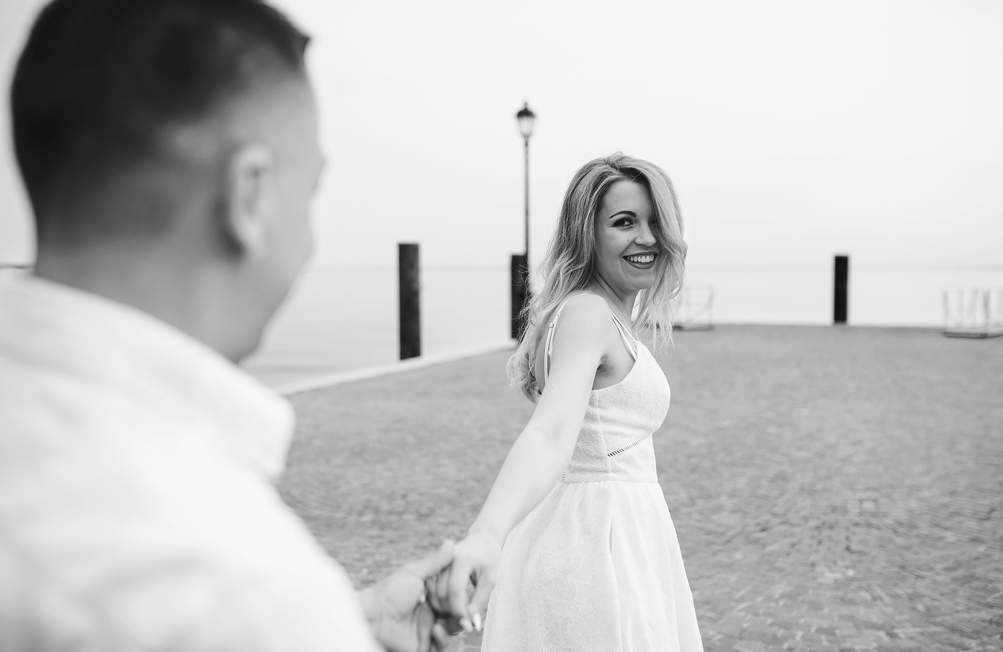 Love story photography Garda Lake