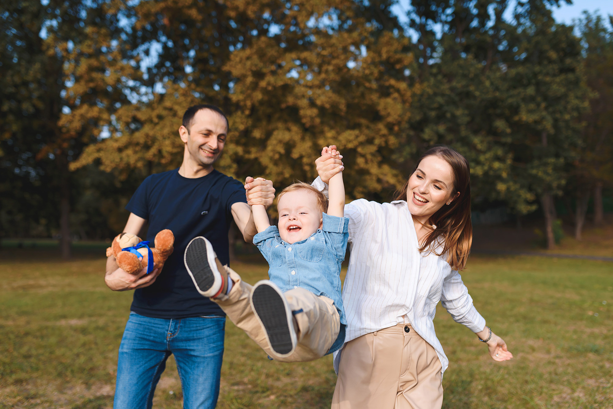 Семейная фотосессия в Феникс Парк — Дублин