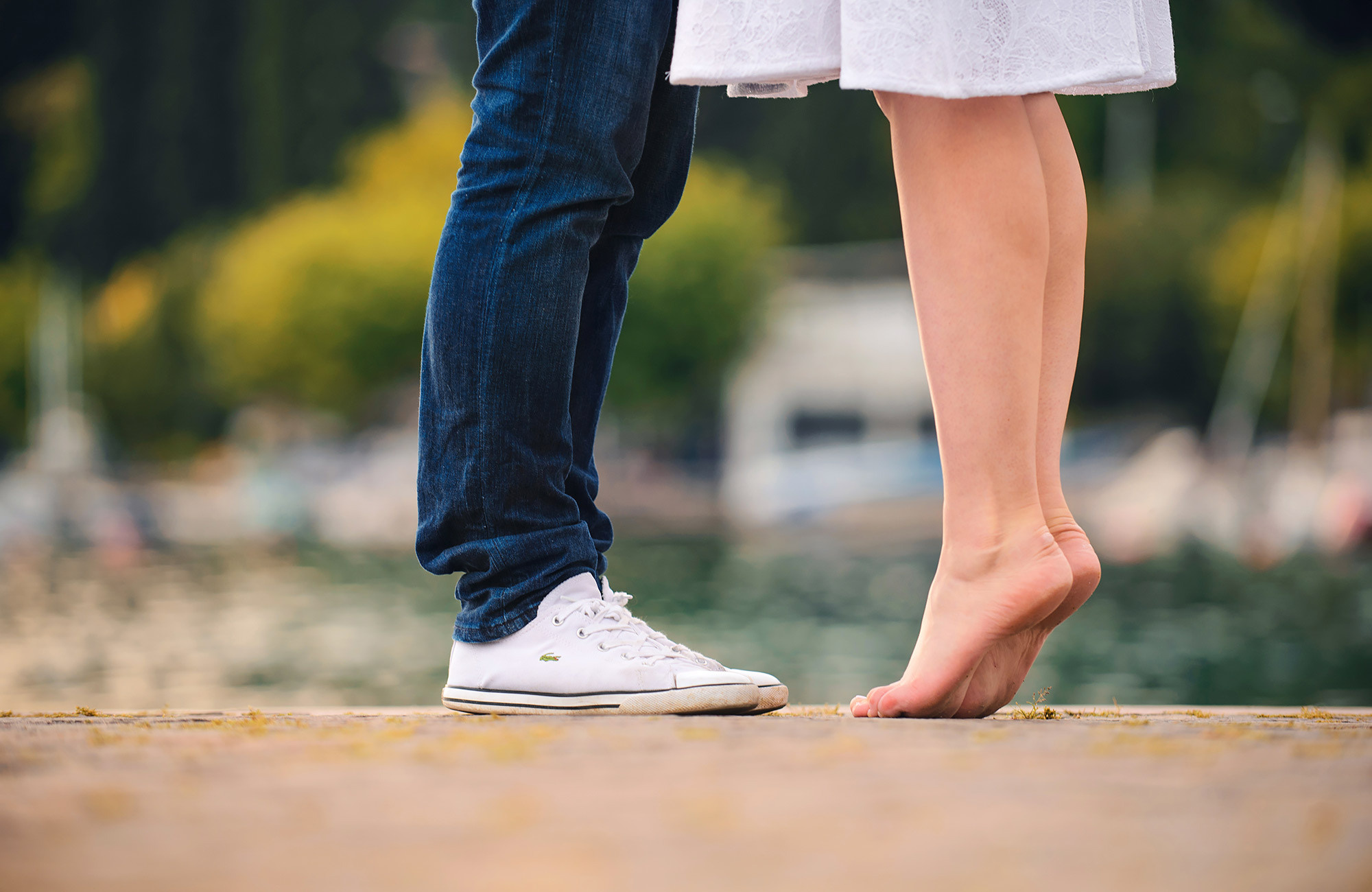 Love story photography Garda Lake