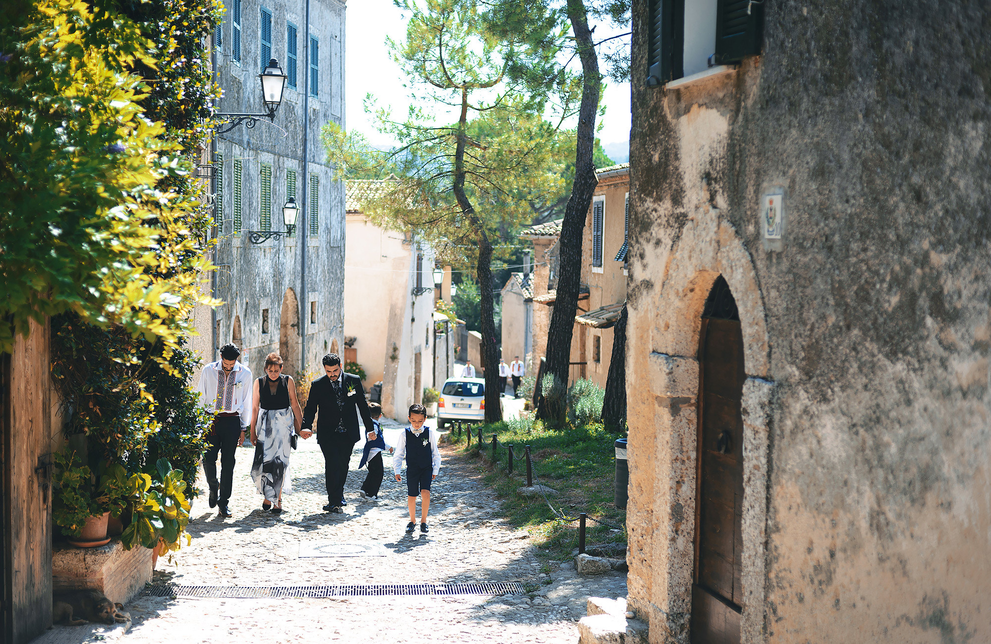 Фотосъемка венчания в Арпино Италия