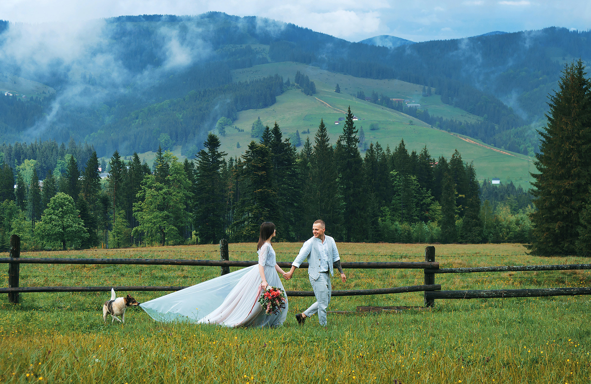 Фотосессия влюбленной пары в Ирландии