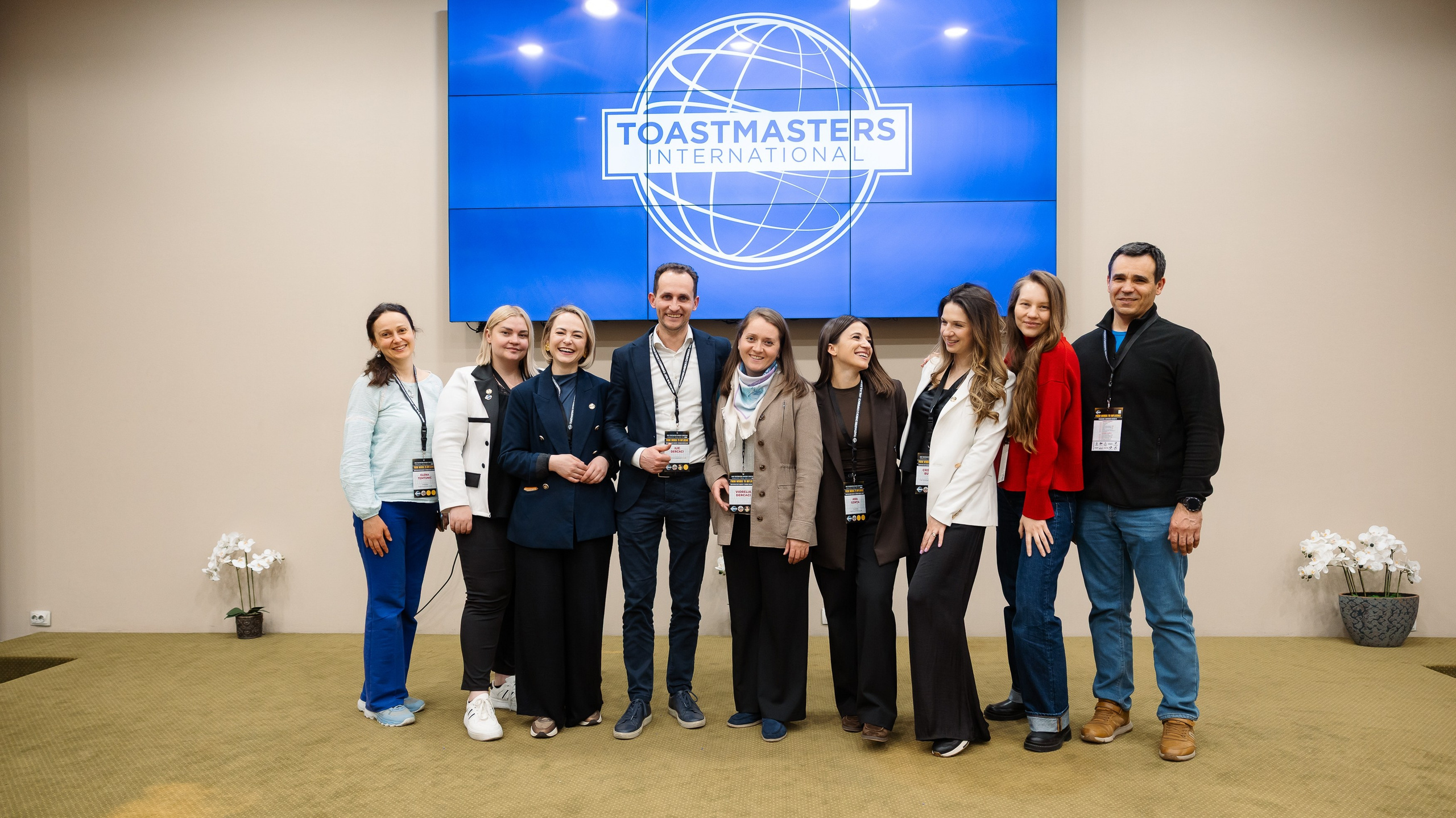 Toastmasters Conference. Marius Ciocan