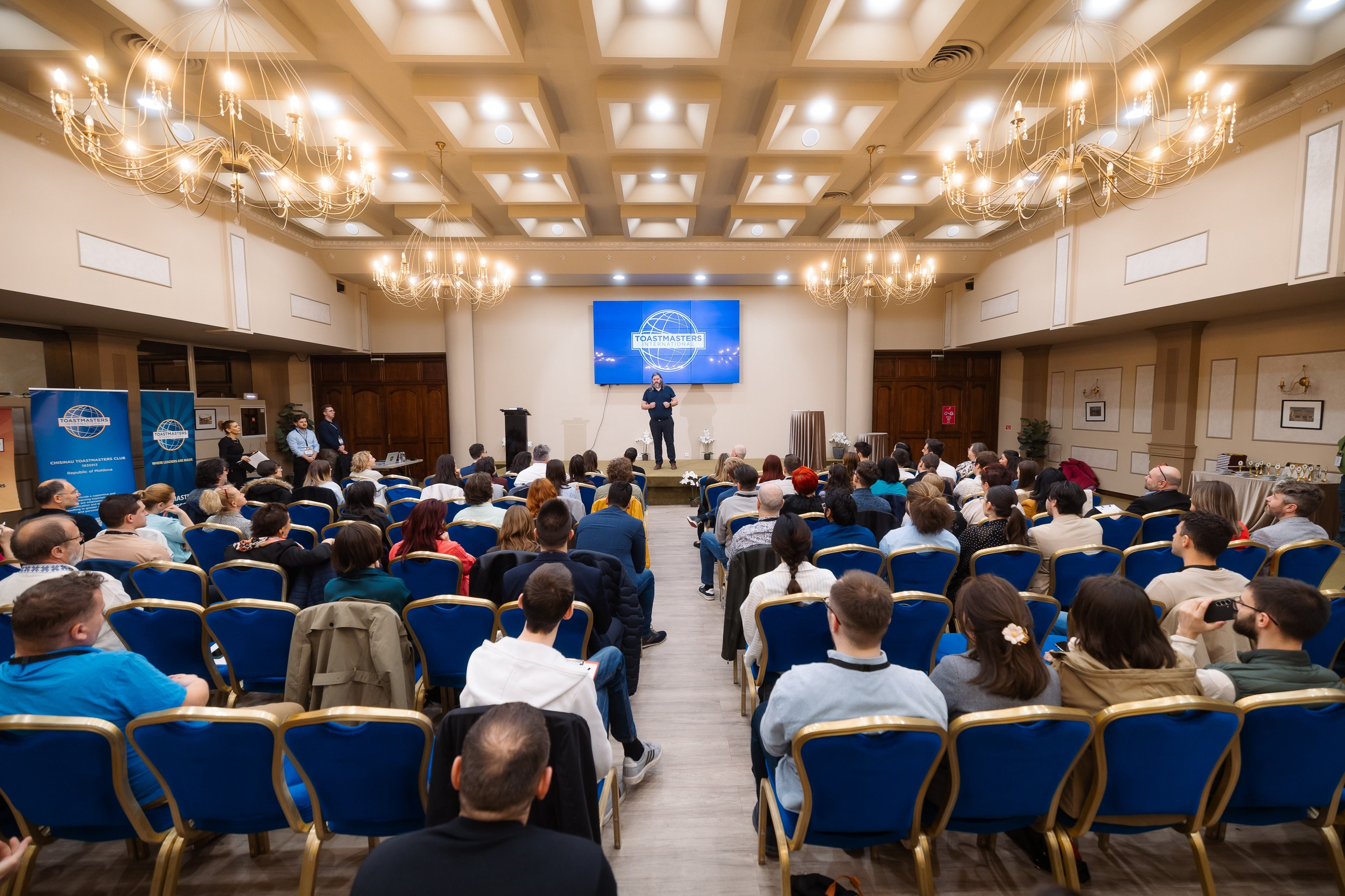 Toastmasters Conference. Marius Ciocan