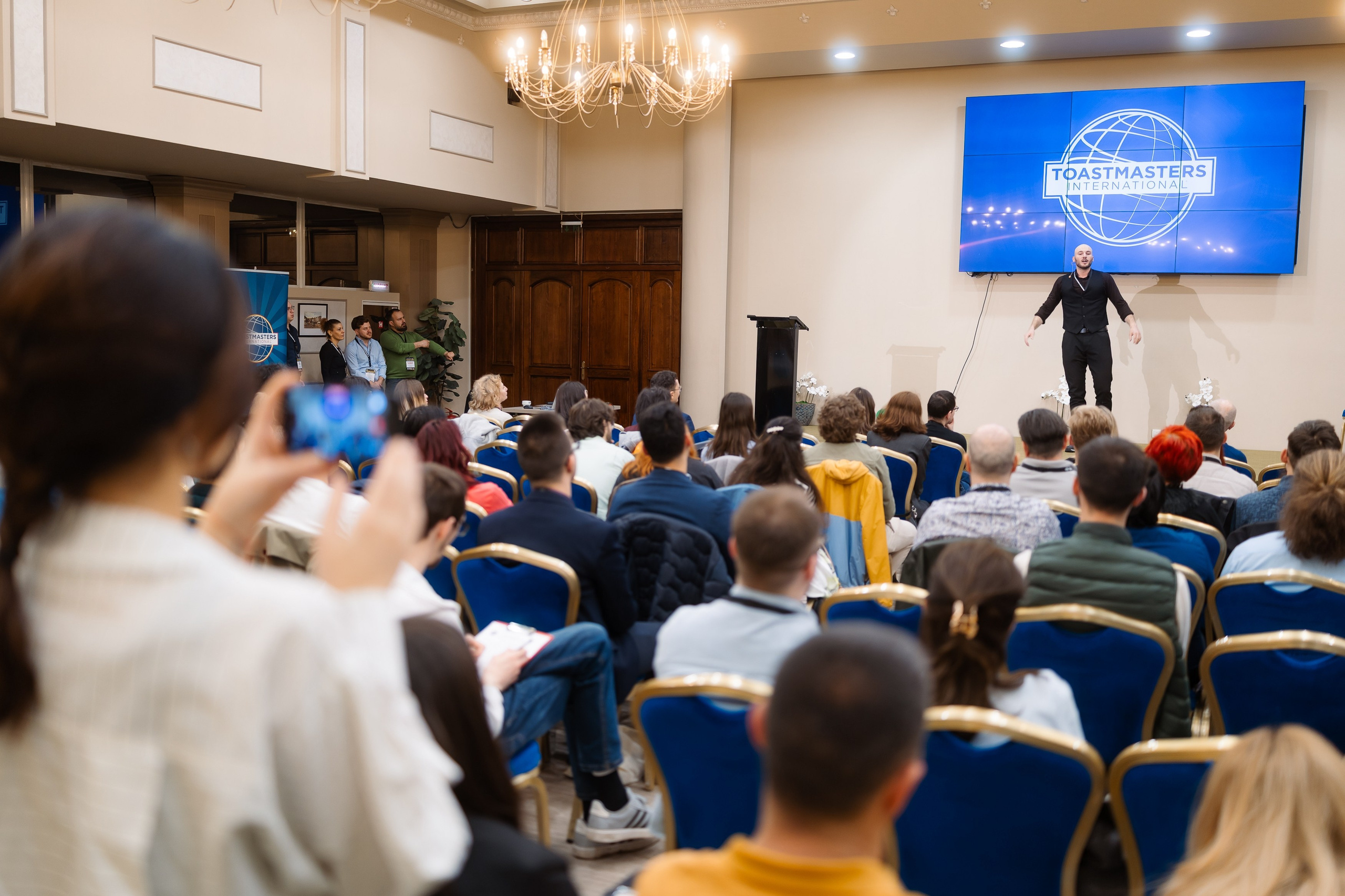 Toastmasters Conference. Marius Ciocan
