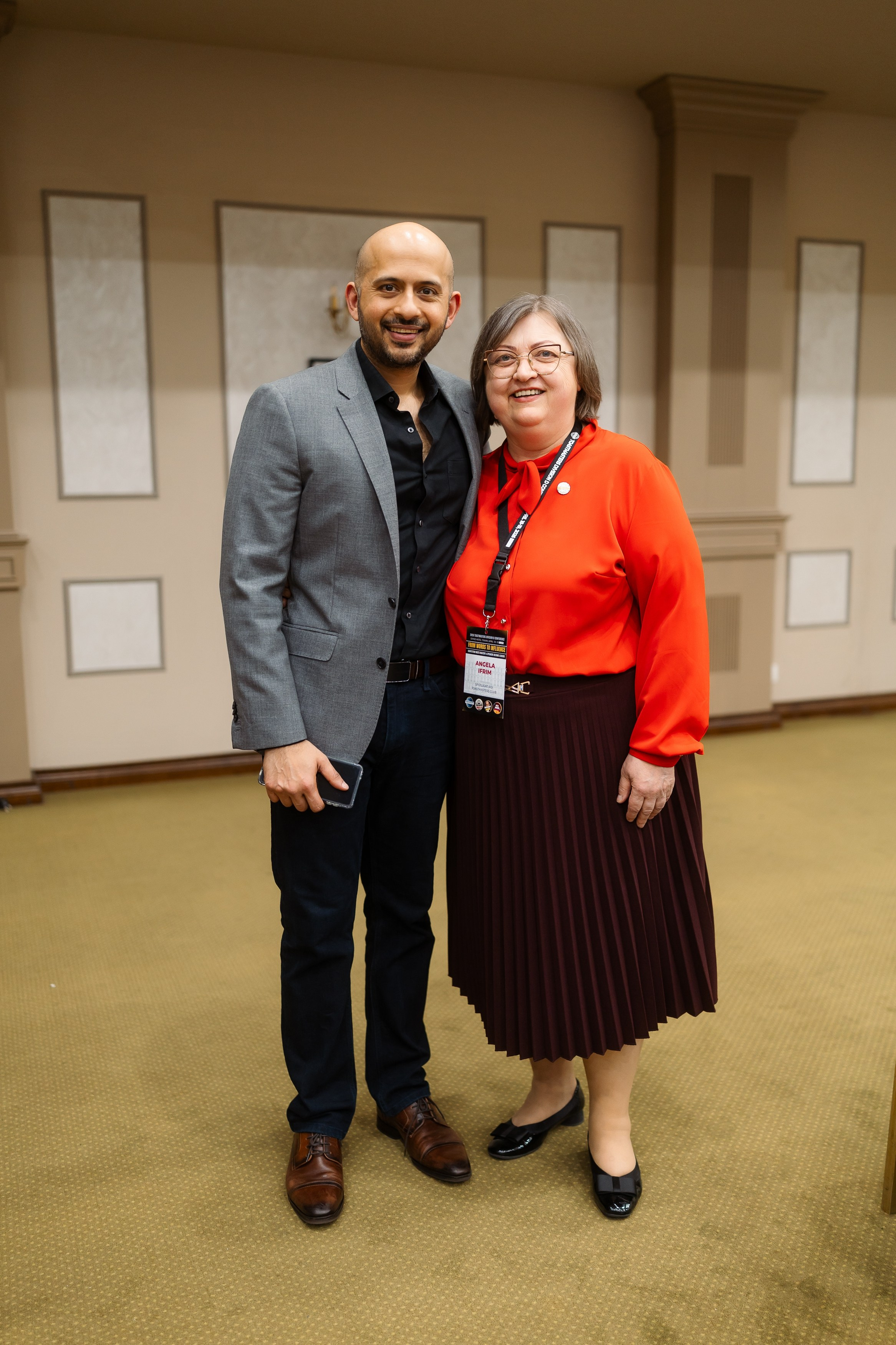 Toastmasters Conference. Marius Ciocan