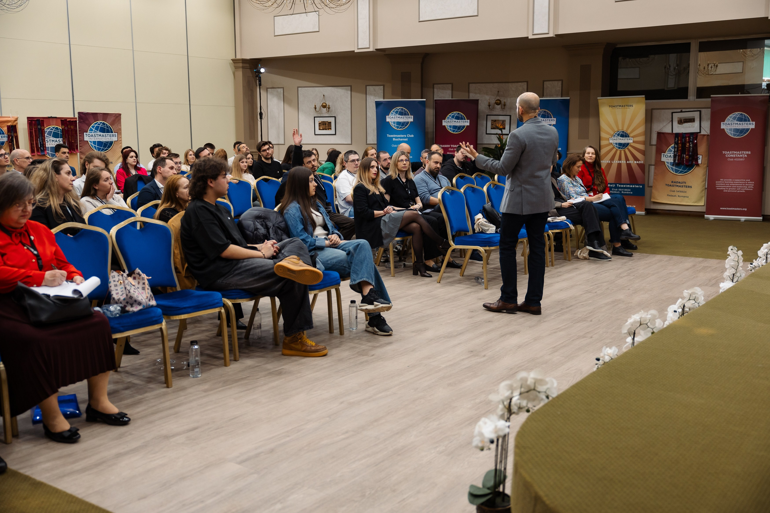 Toastmasters Conference. Marius Ciocan