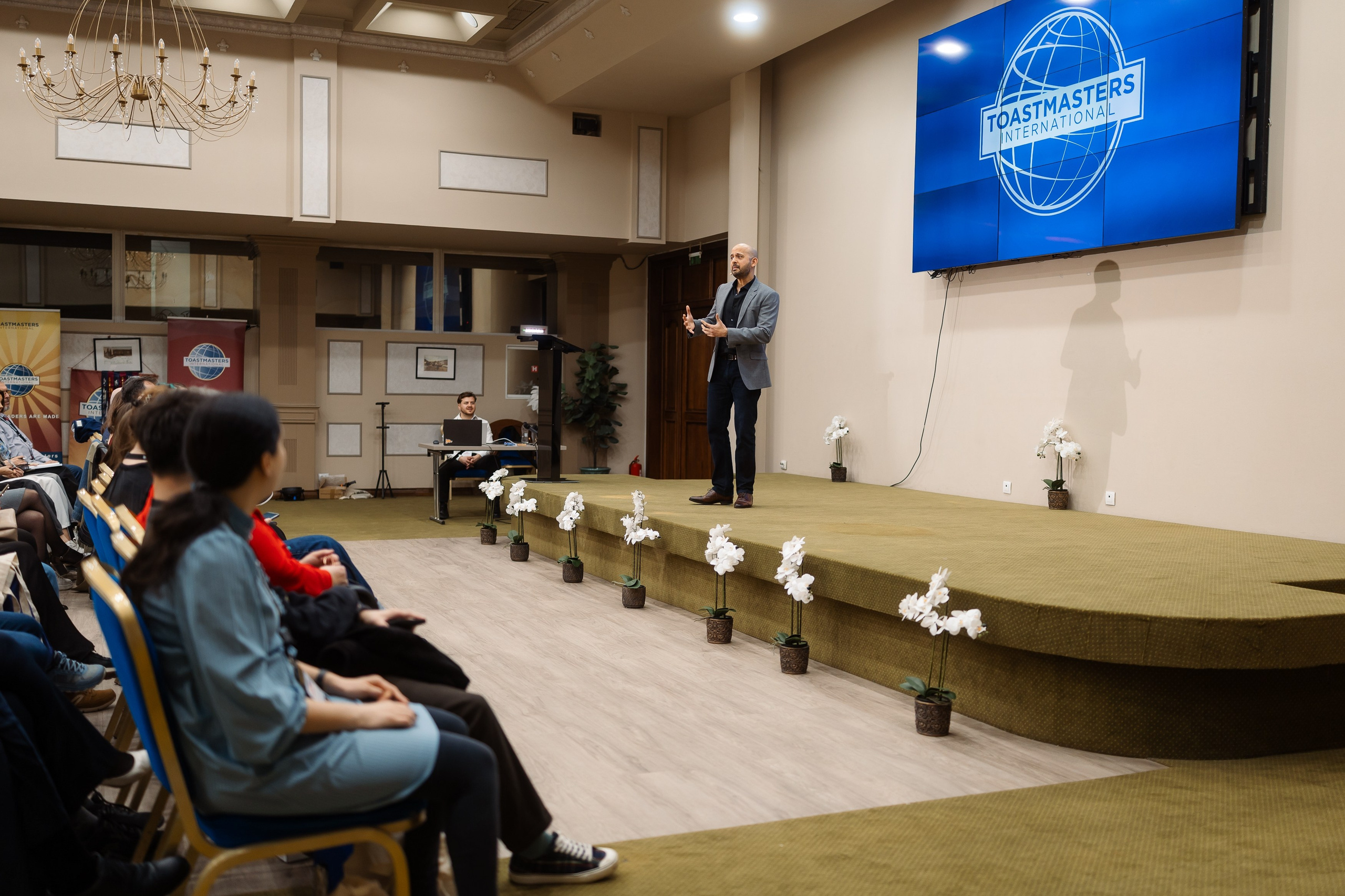 Toastmasters Conference. Marius Ciocan