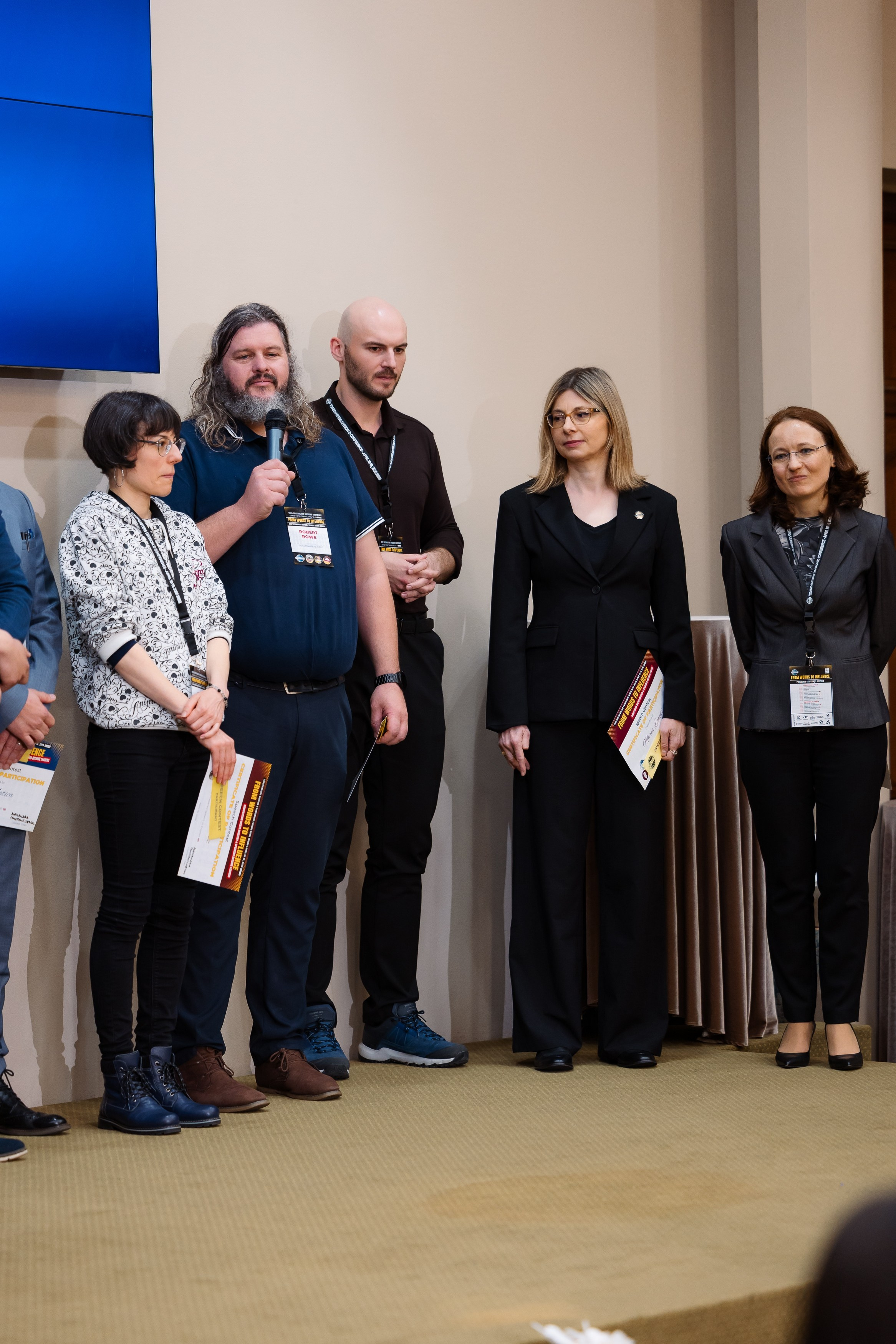 Toastmasters Conference. Marius Ciocan