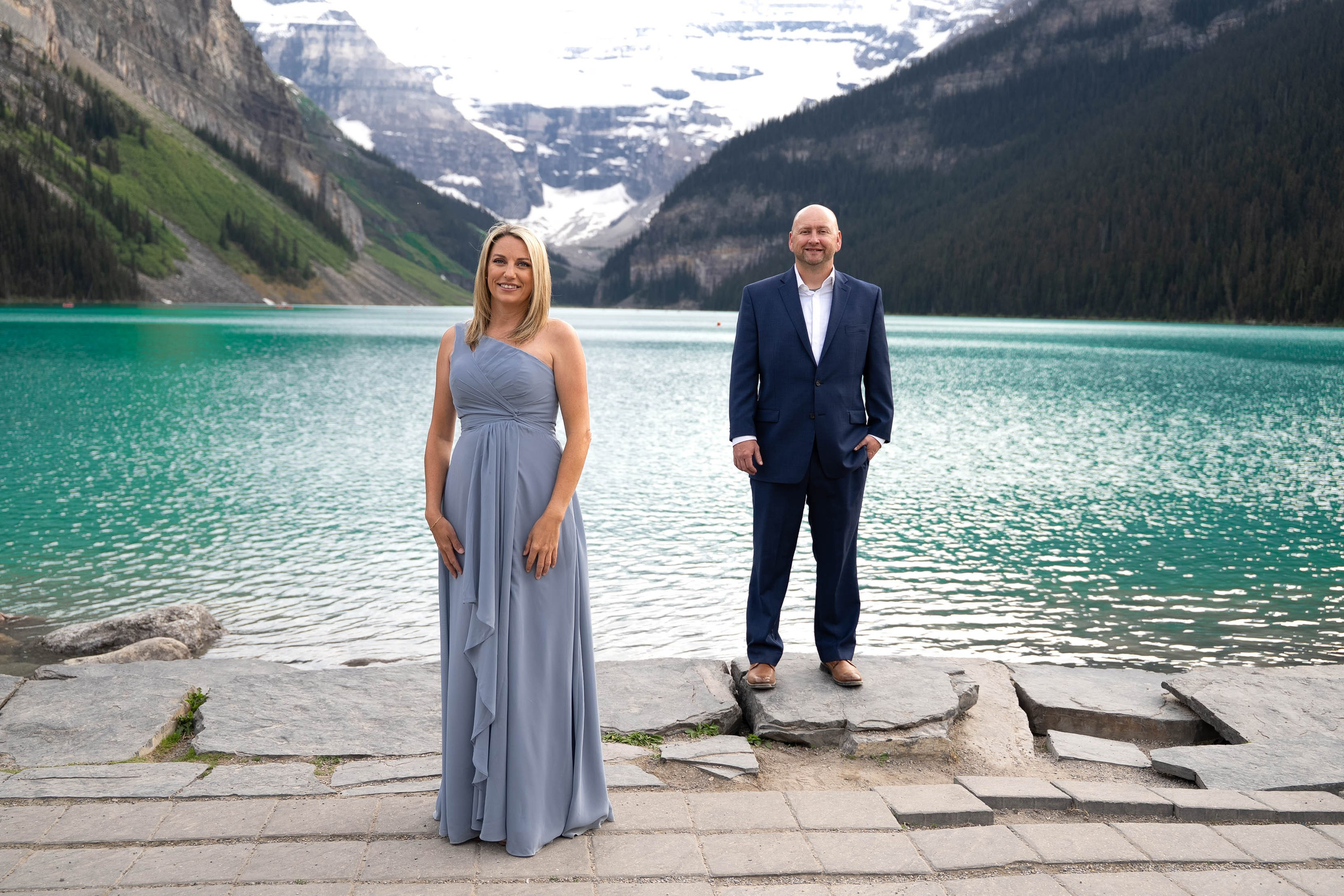 Lake Louise — Lina & Eric. Ching Li Photography