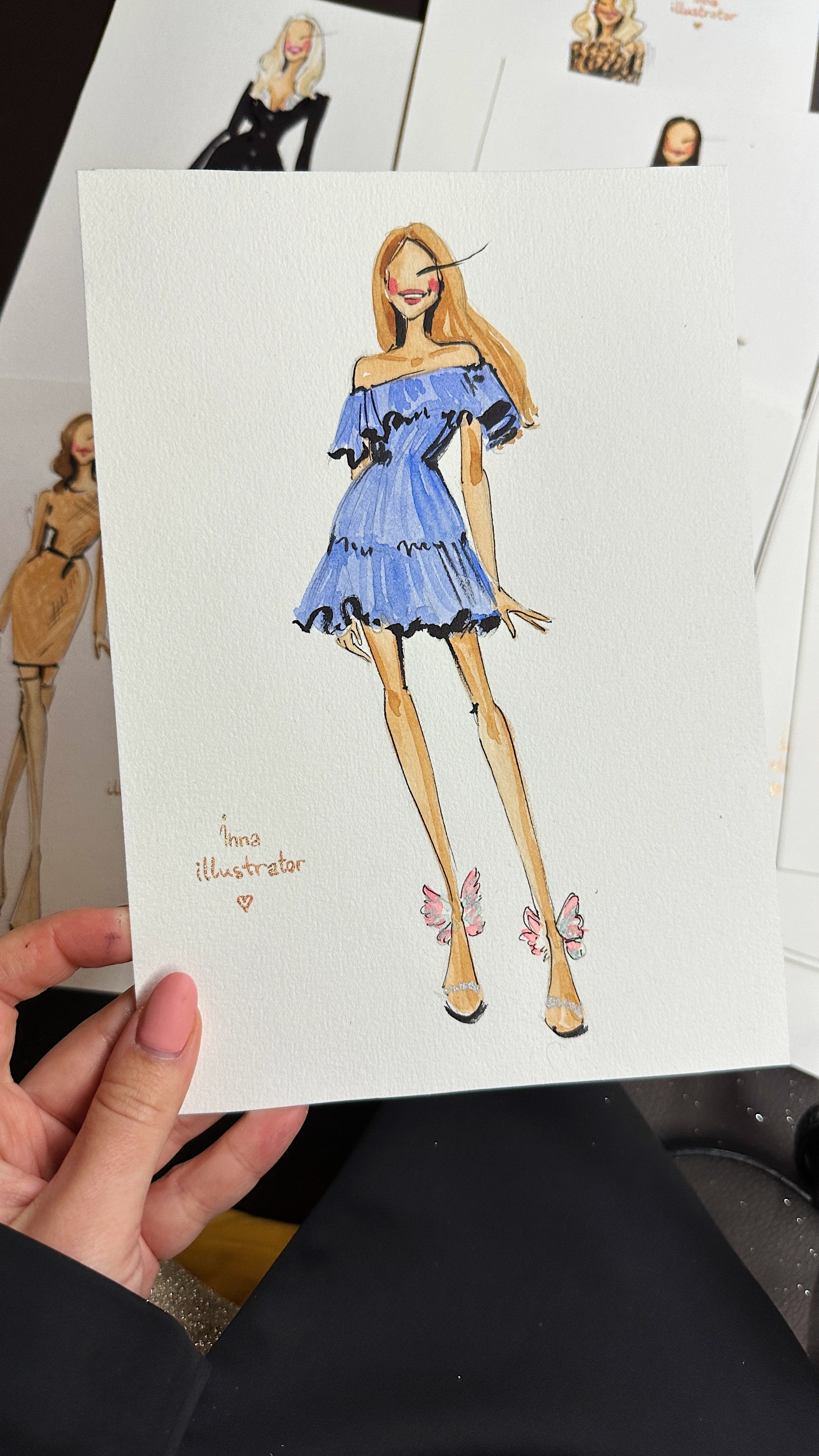 Live Sketching. InnaIllustrator