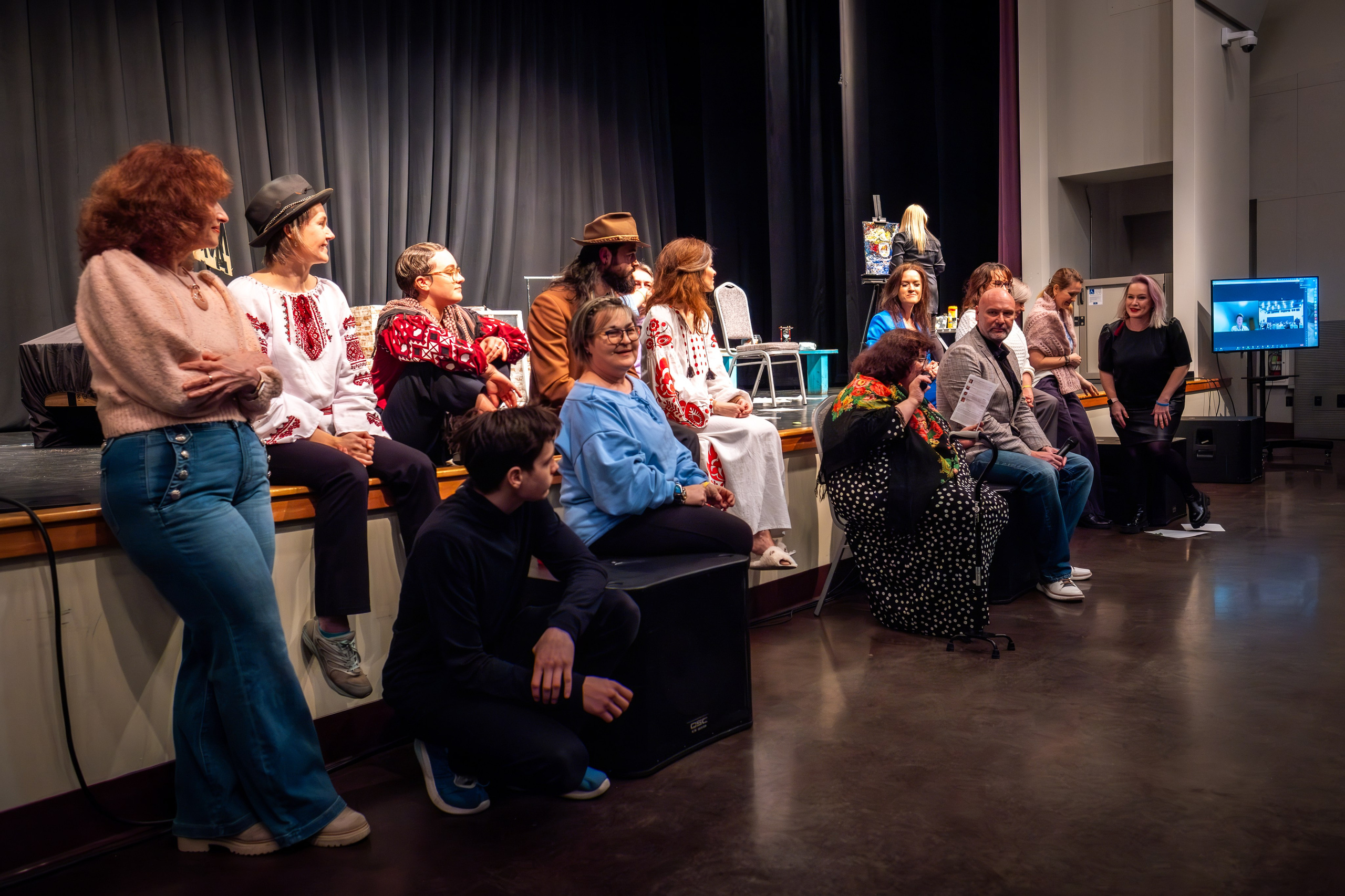 FISH DON'T CRY. Reportage concert portrait photography in the San Francisco Bay Area