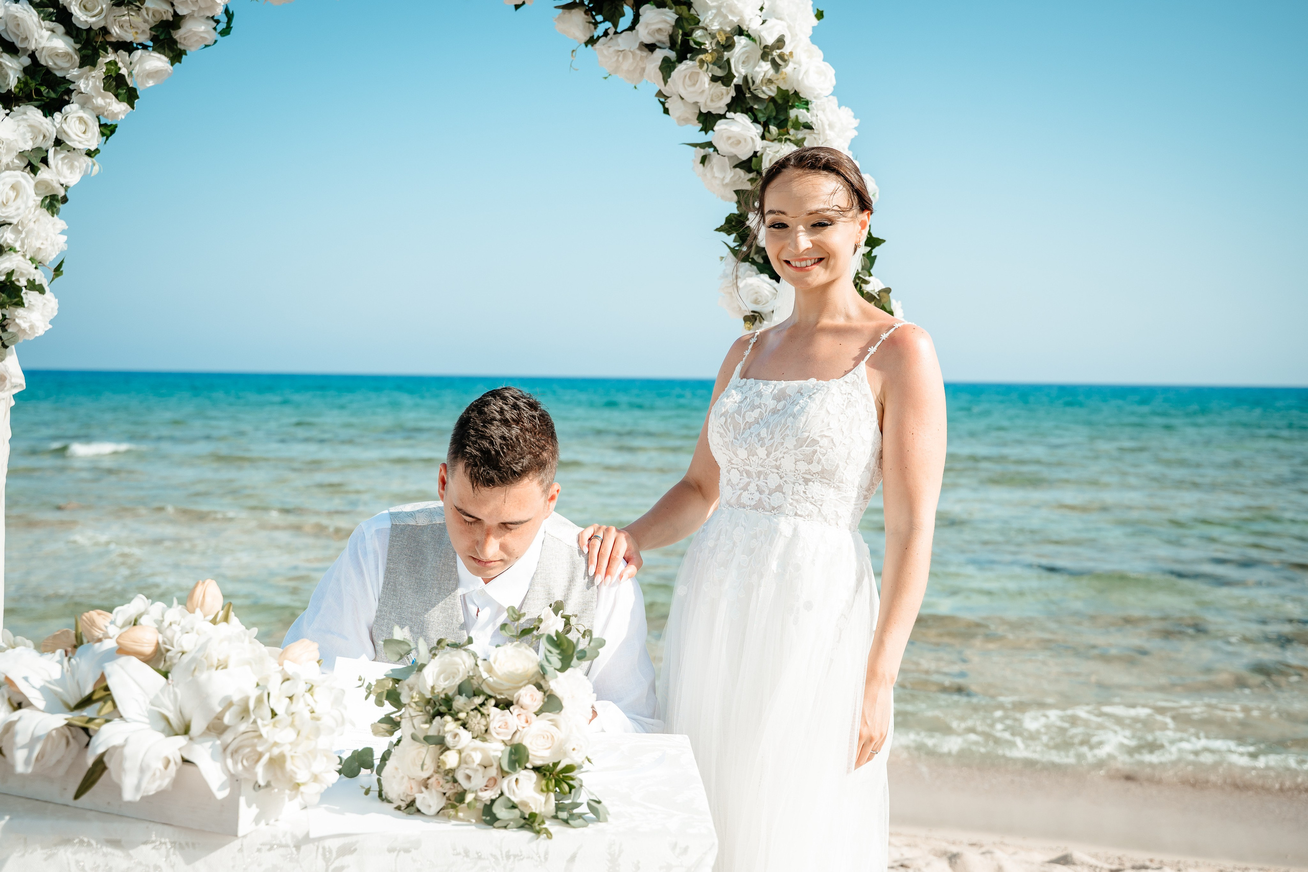 Sirens beach ceremony. AdrianOltean.wfolio.pro