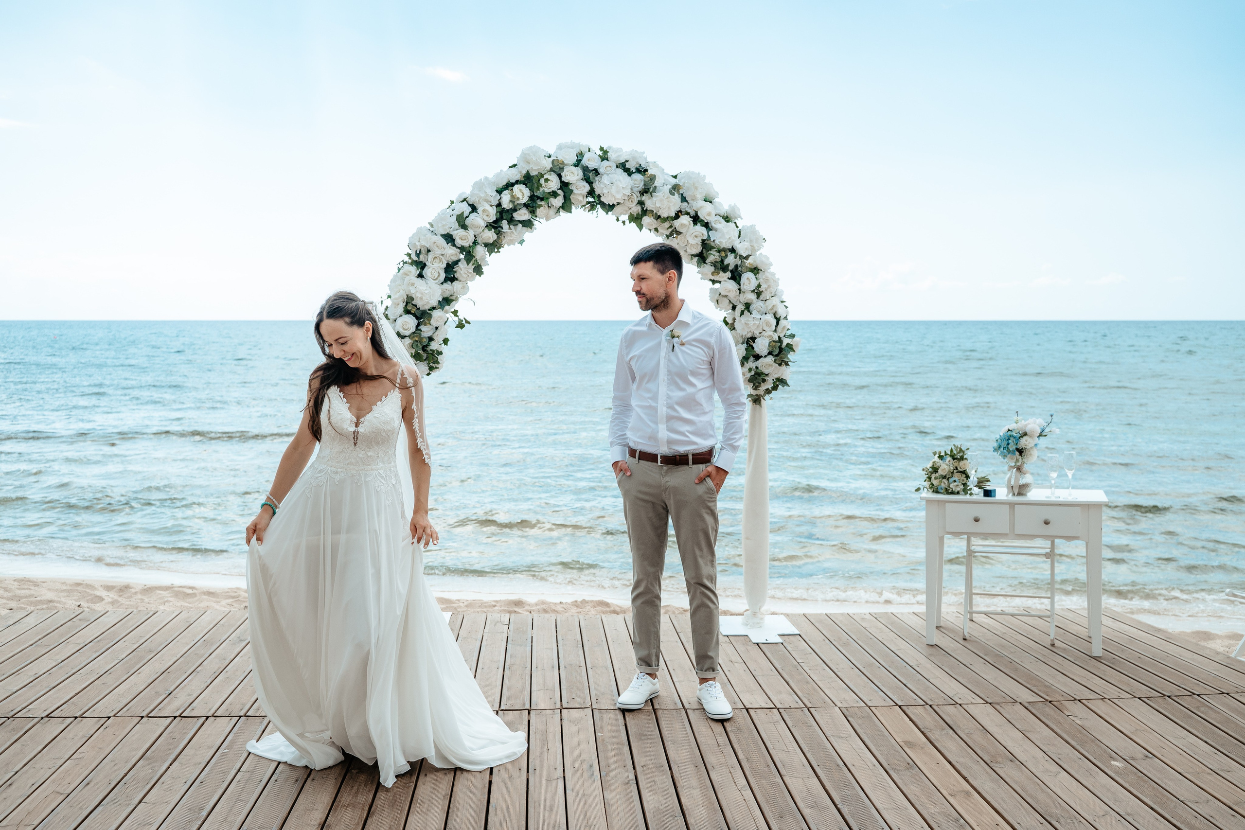 Sirens beach ceremony. AdrianOltean.wfolio.pro