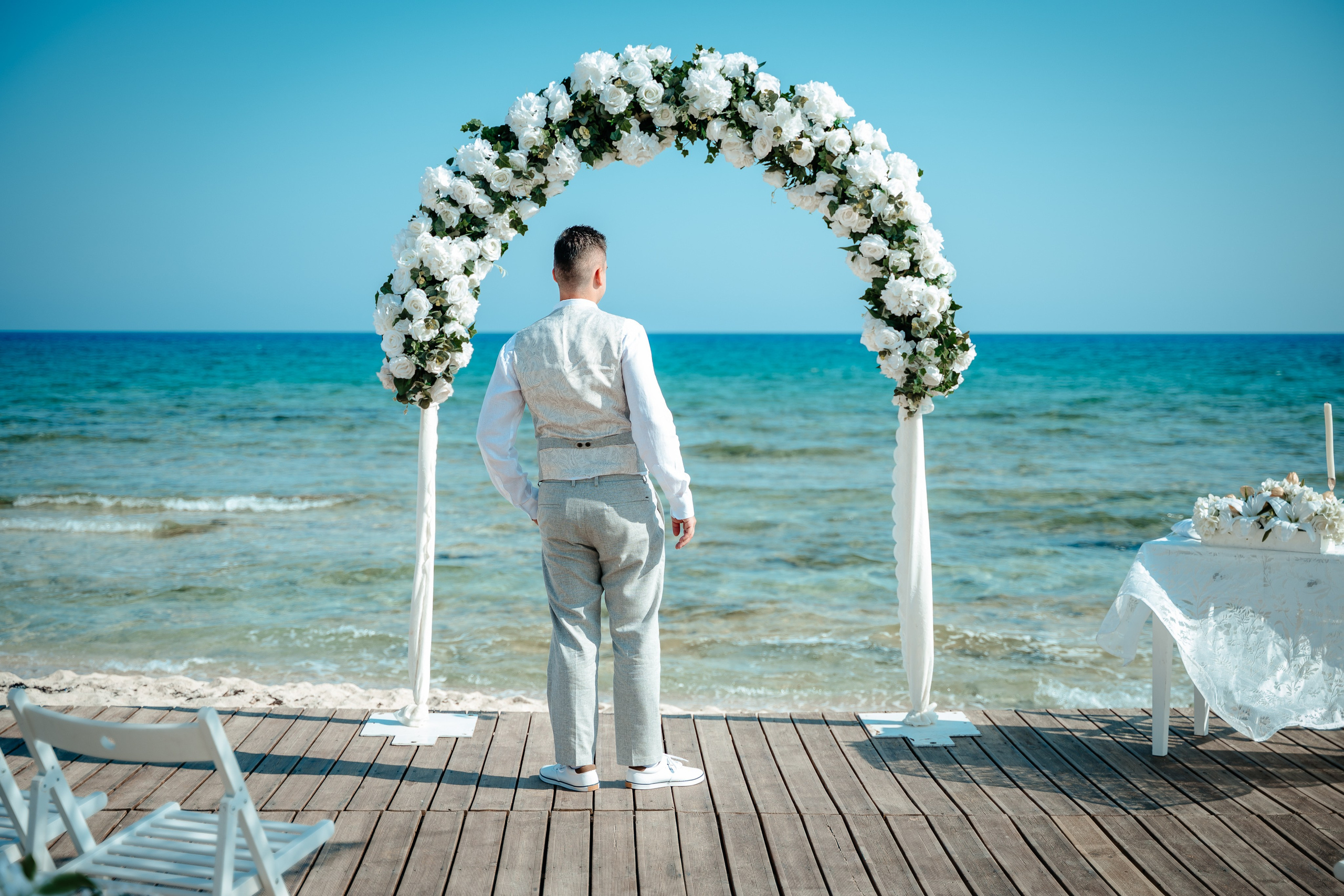 Sirens beach ceremony. AdrianOltean.wfolio.pro