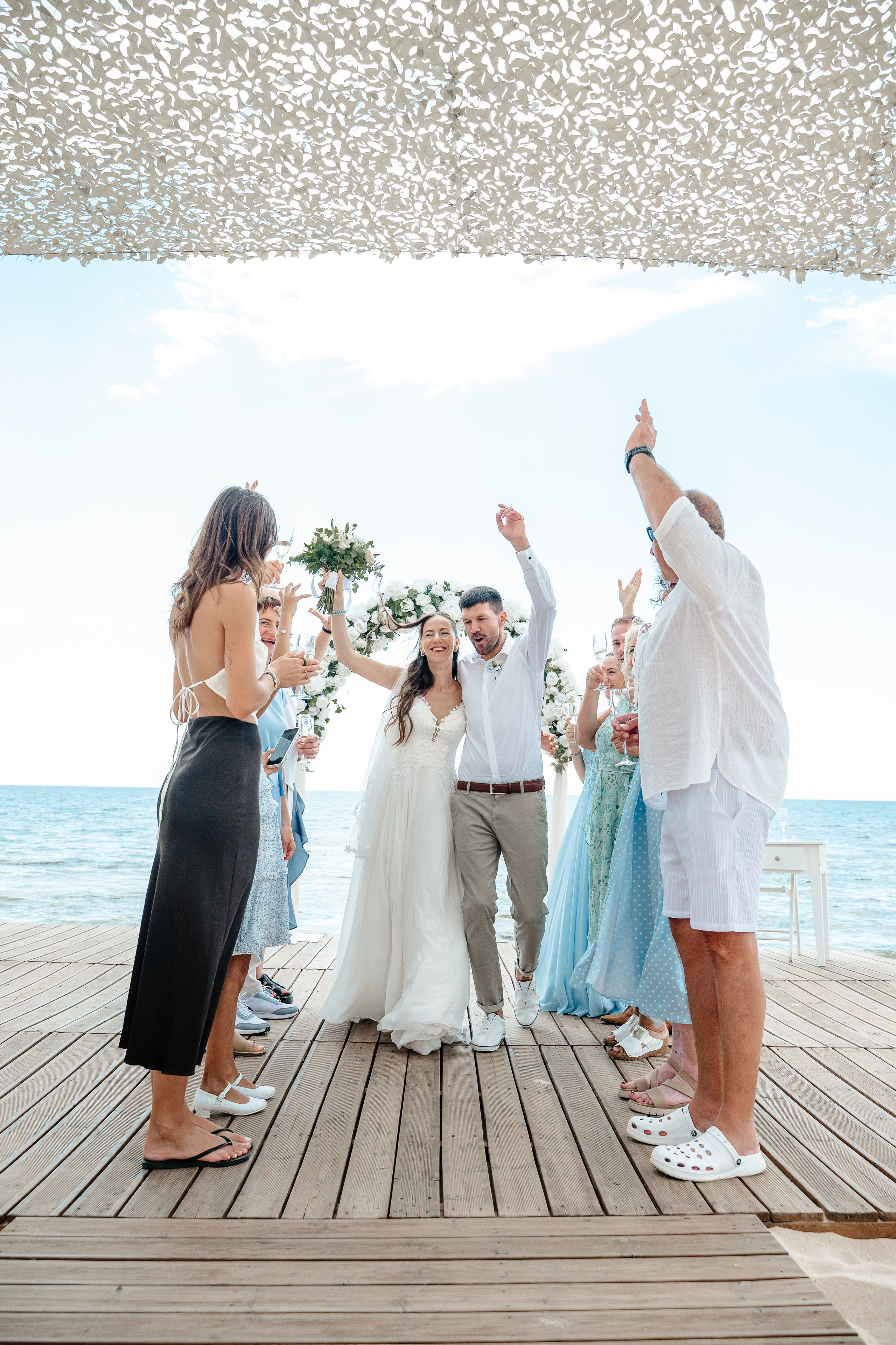 Sirens beach ceremony. AdrianOltean.wfolio.pro