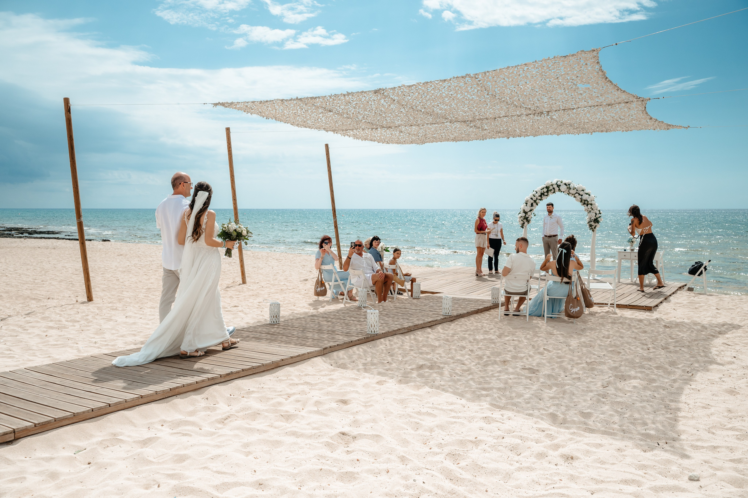 Sirens beach ceremony. AdrianOltean.wfolio.pro