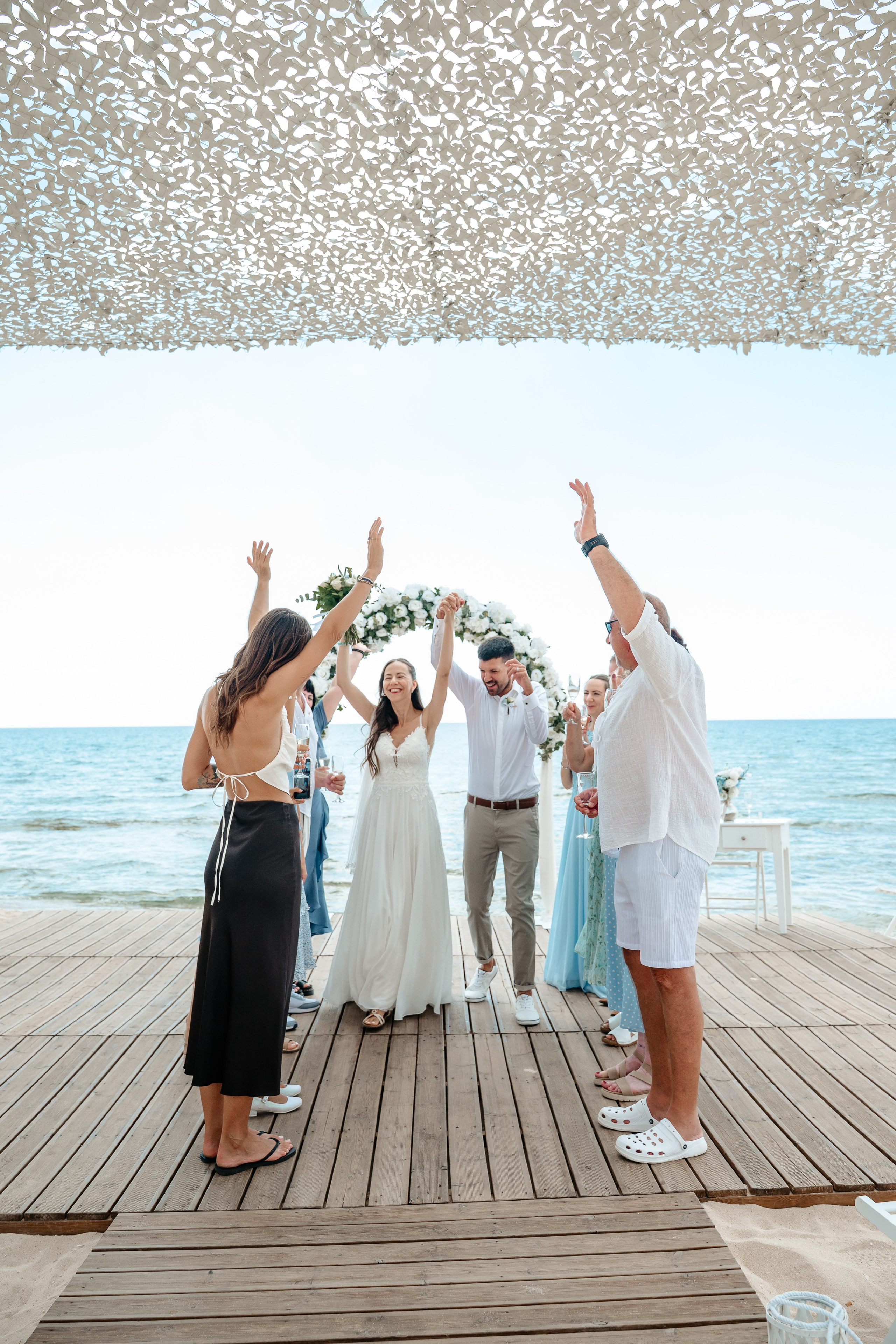 Sirens beach ceremony. AdrianOltean.wfolio.pro