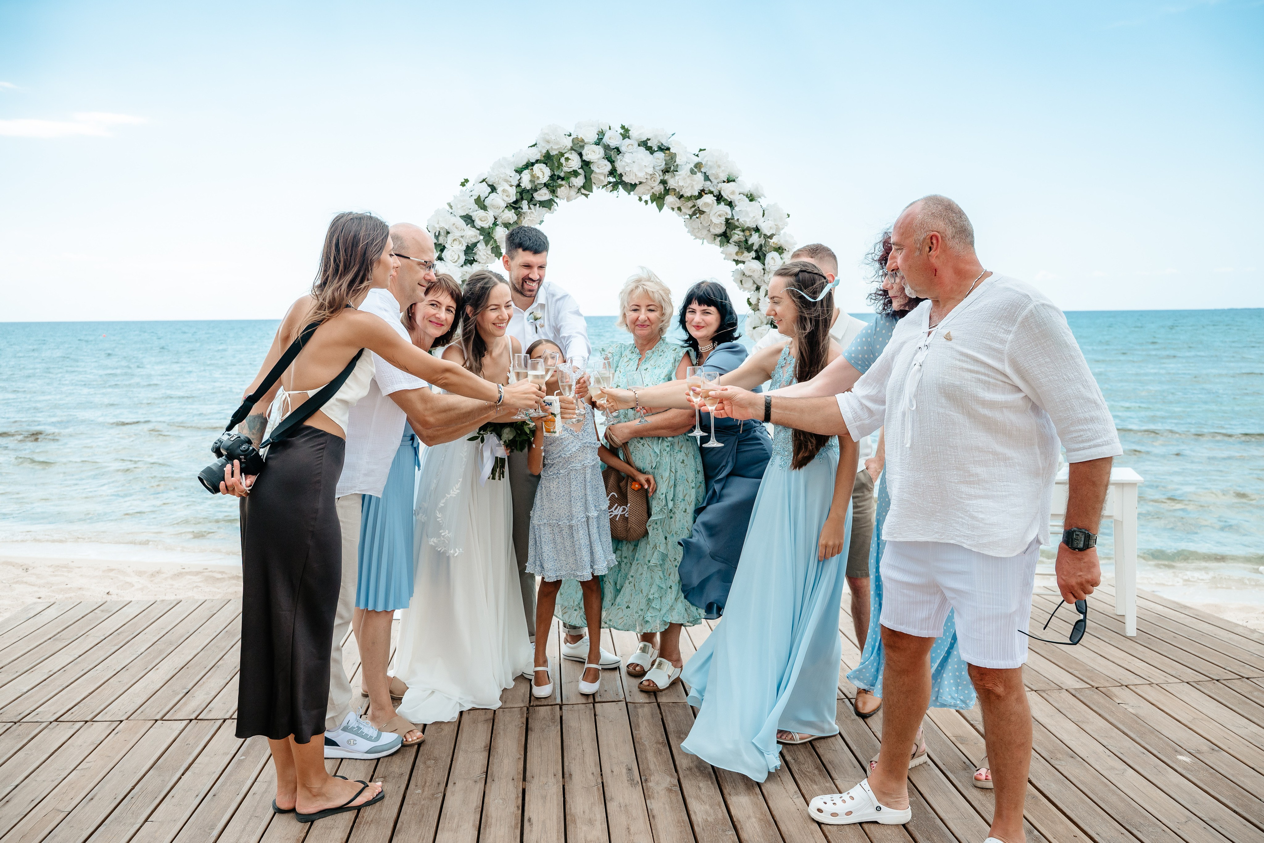Sirens beach ceremony. AdrianOltean.wfolio.pro